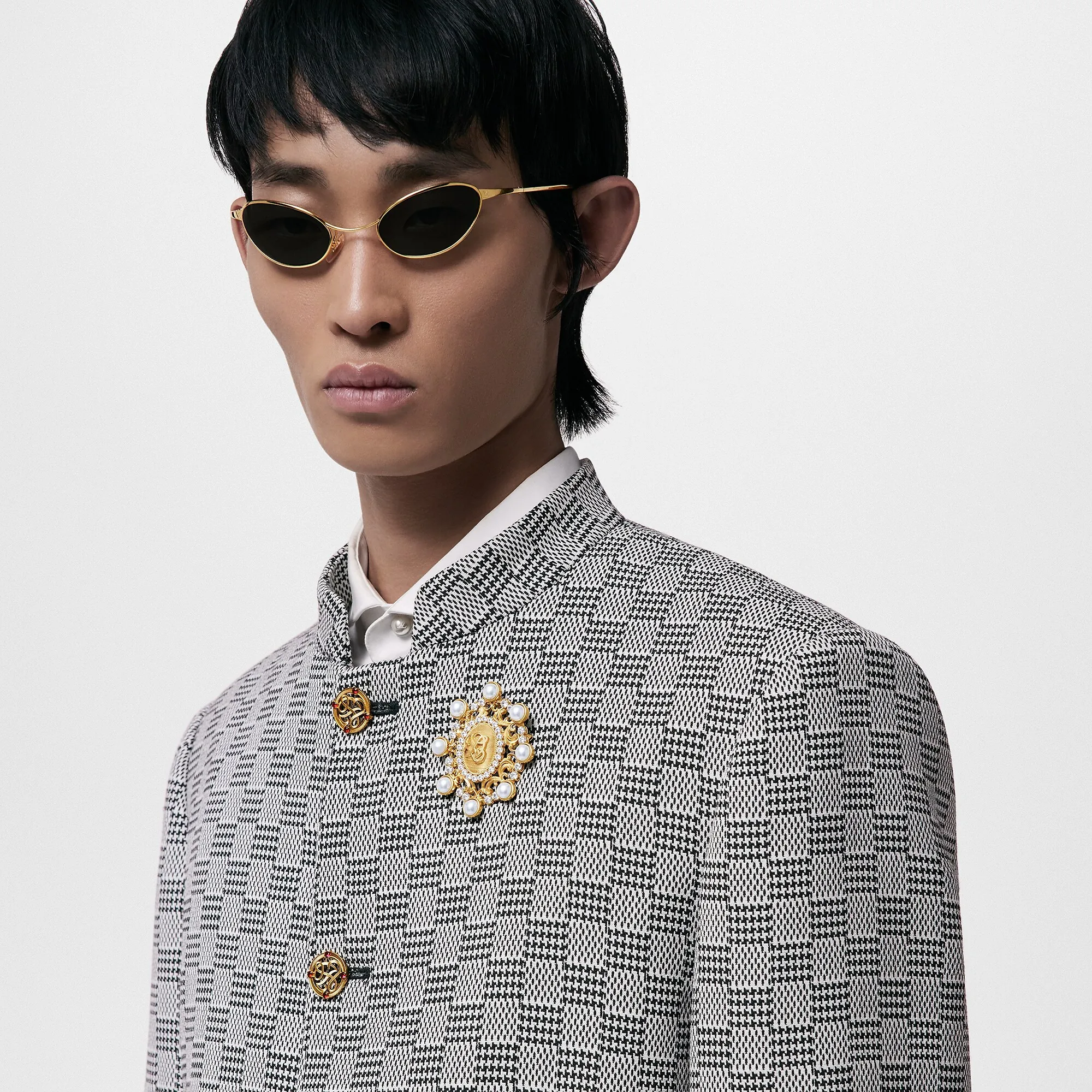 Louis Vuitton LV Dynasty Brooch S00 - Men - Fashion Jewelry M01766