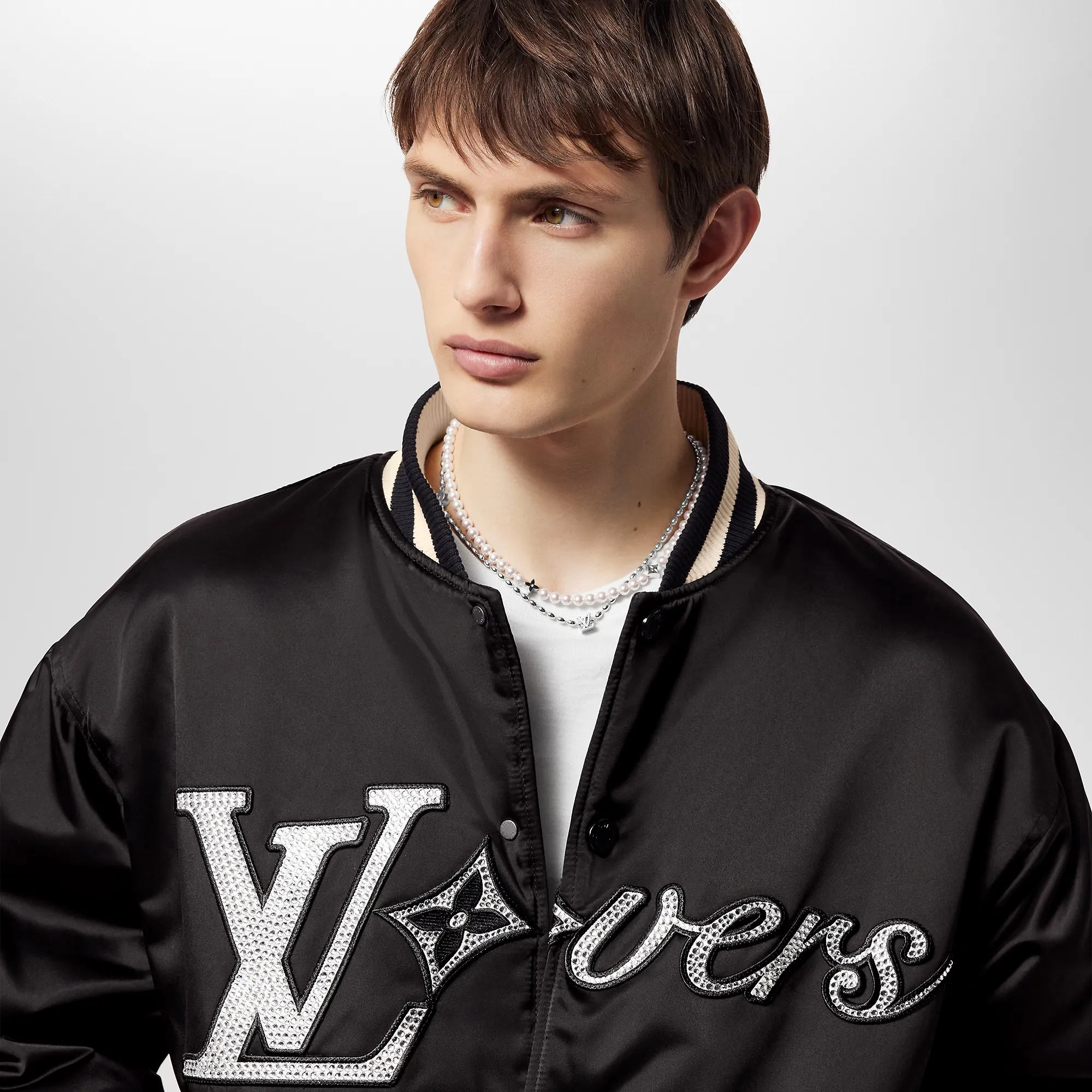 Louis Vuitton Pearls Fusion Necklace S00 - Men - Fashion Jewelry M01781