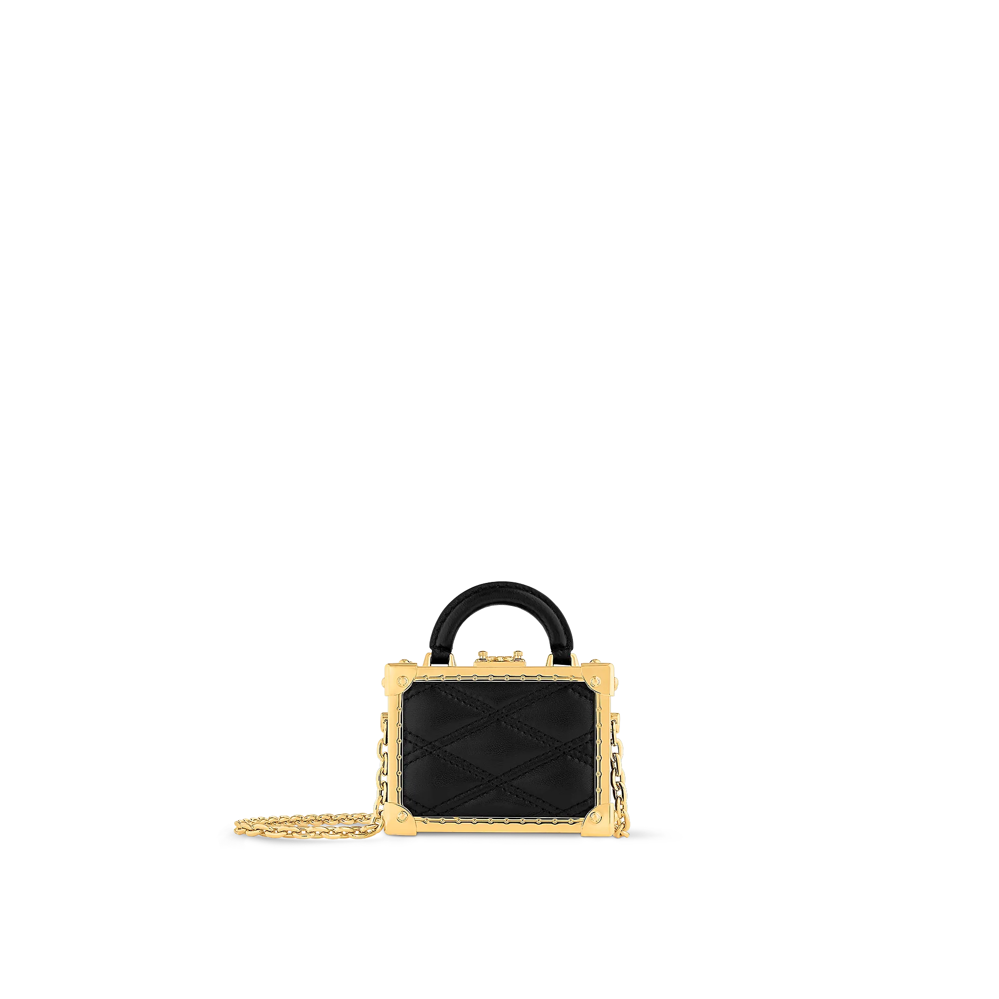 Louis Vuitton Micro Valisette Malletage earphone case S00 - Women - Accessories M01817