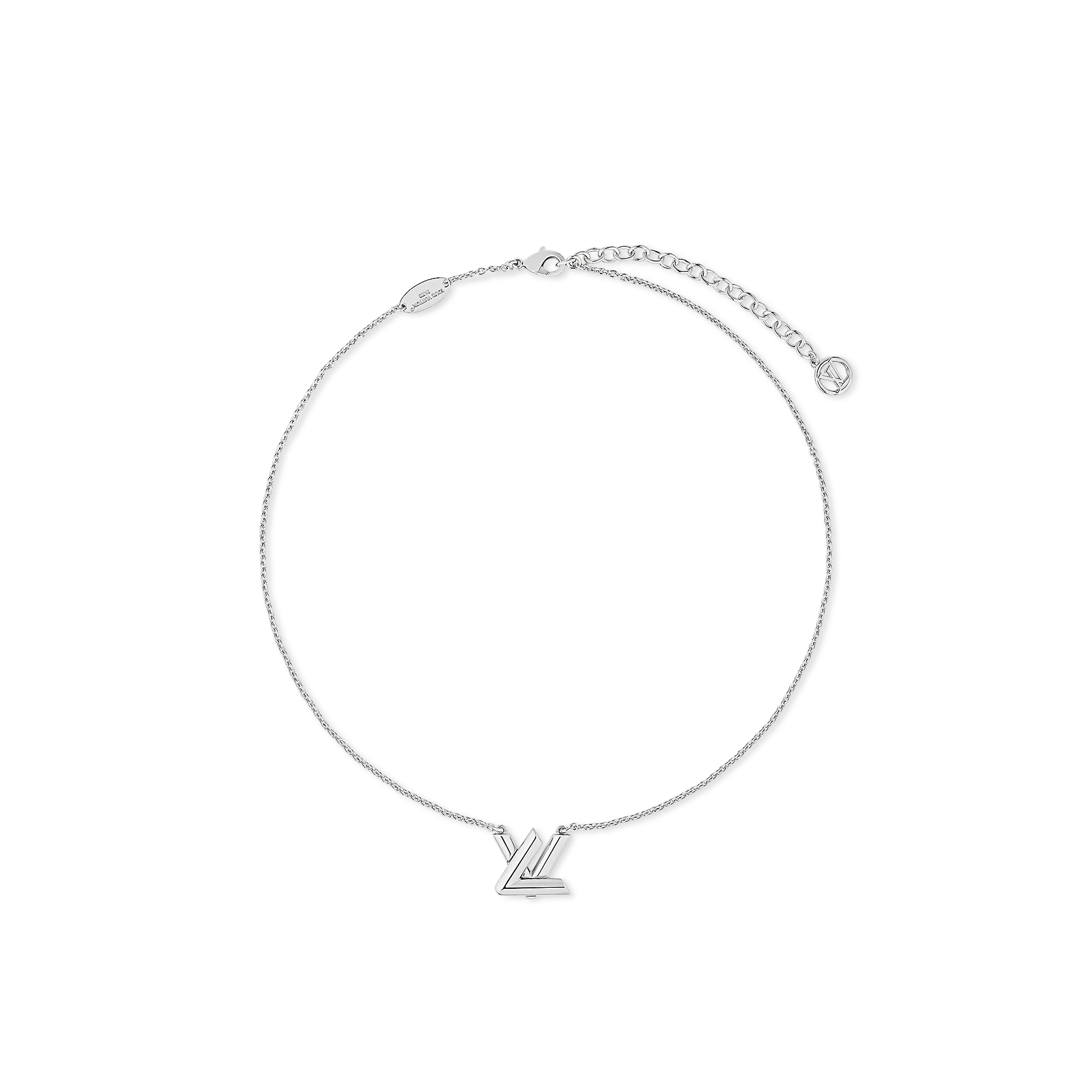 Louis Vuitton GO-14 Necklace S00 - Women - Fashion Jewelry M01872 Palladium