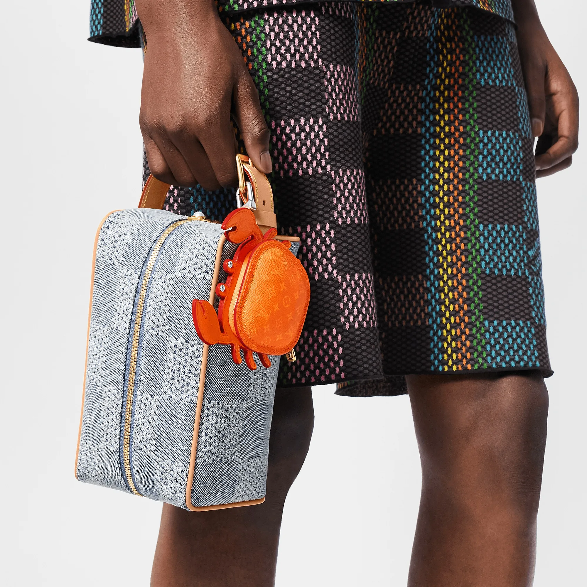 Louis Vuitton LV Crab Bag Charm S00 - Men - Accessories M01929 Orange