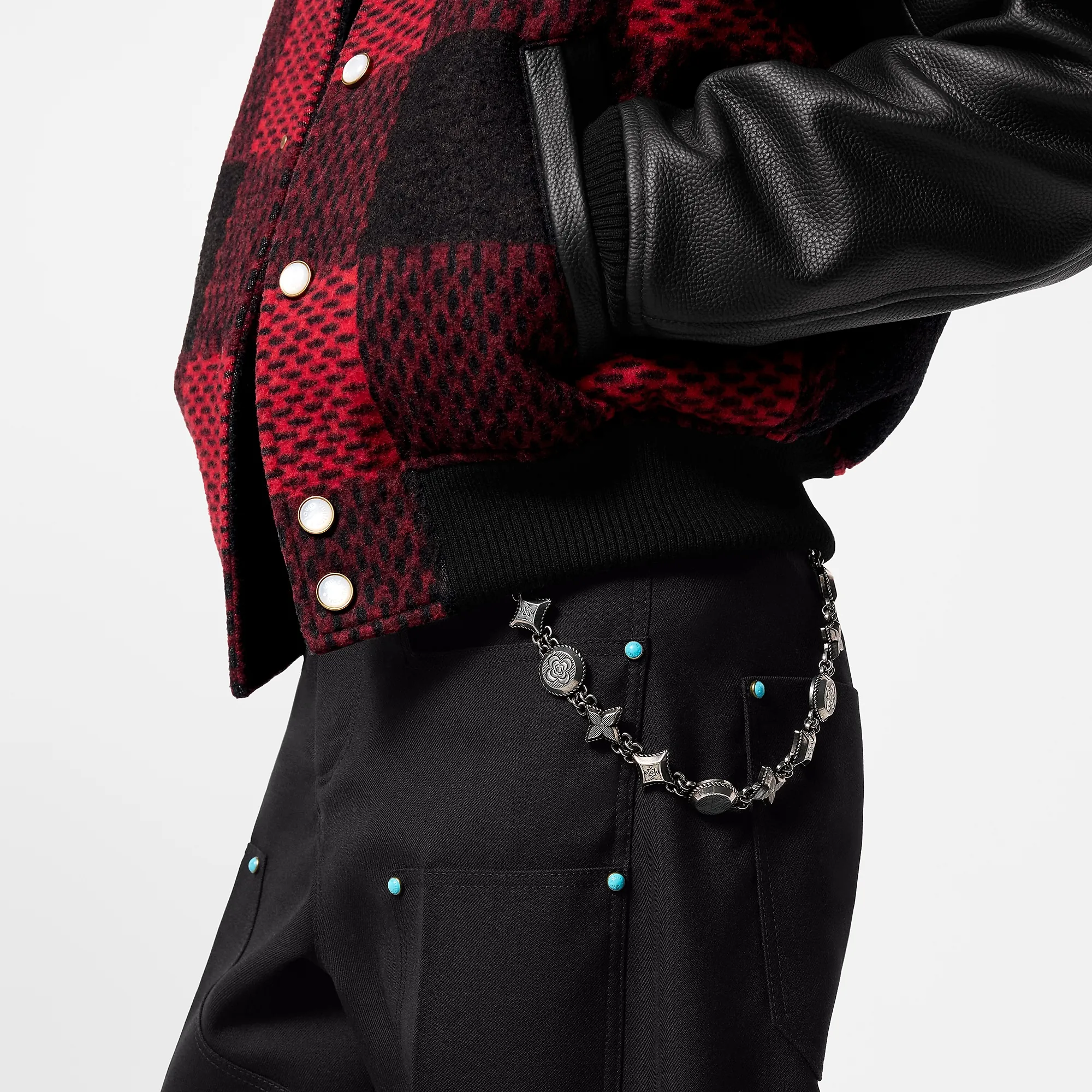 Louis Vuitton Western Chain Belt and Bag Charm S00 - Men - Accessories M02031