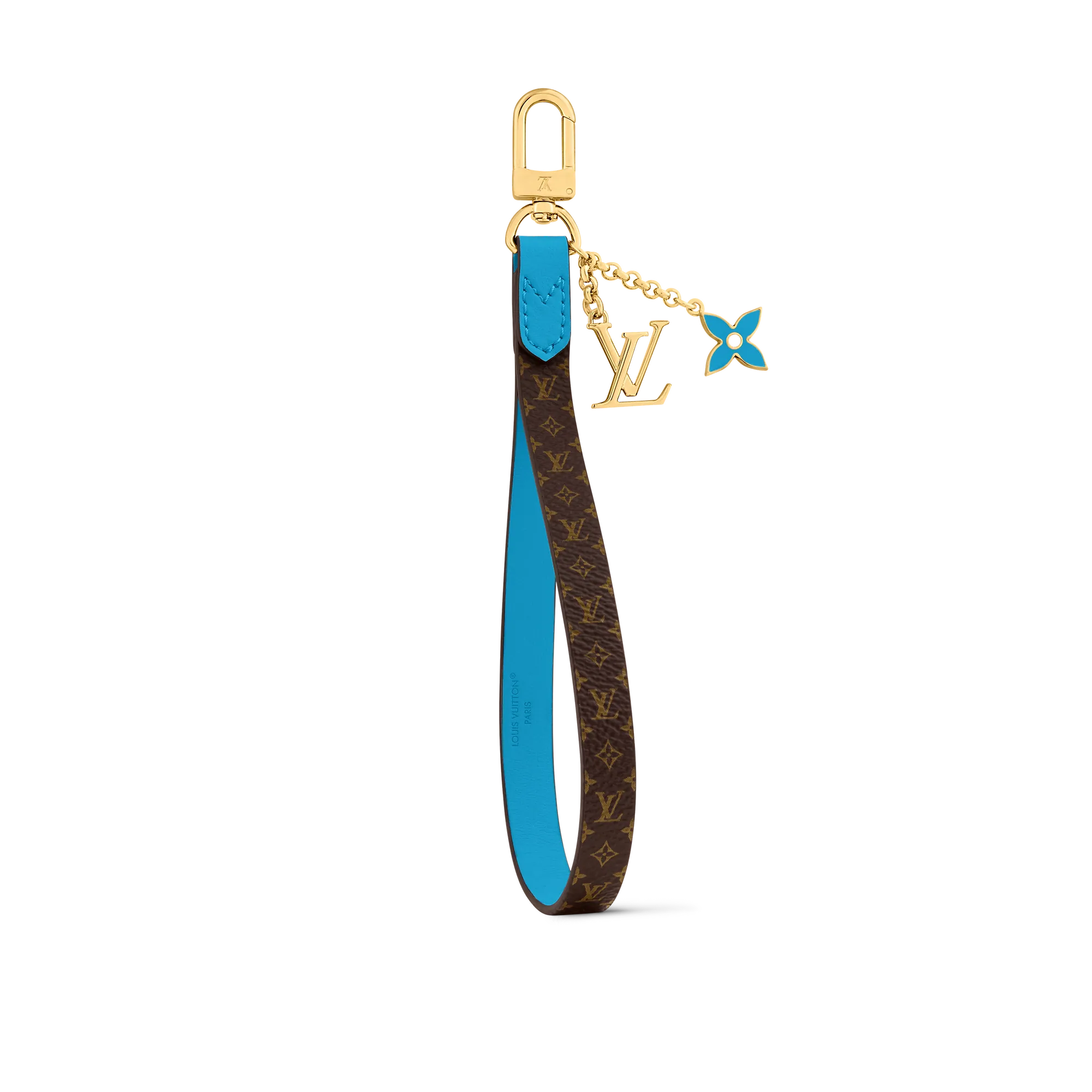 Louis Vuitton Maxi Dragonne Key Holder S00 - Women - Accessories M02358 Blue