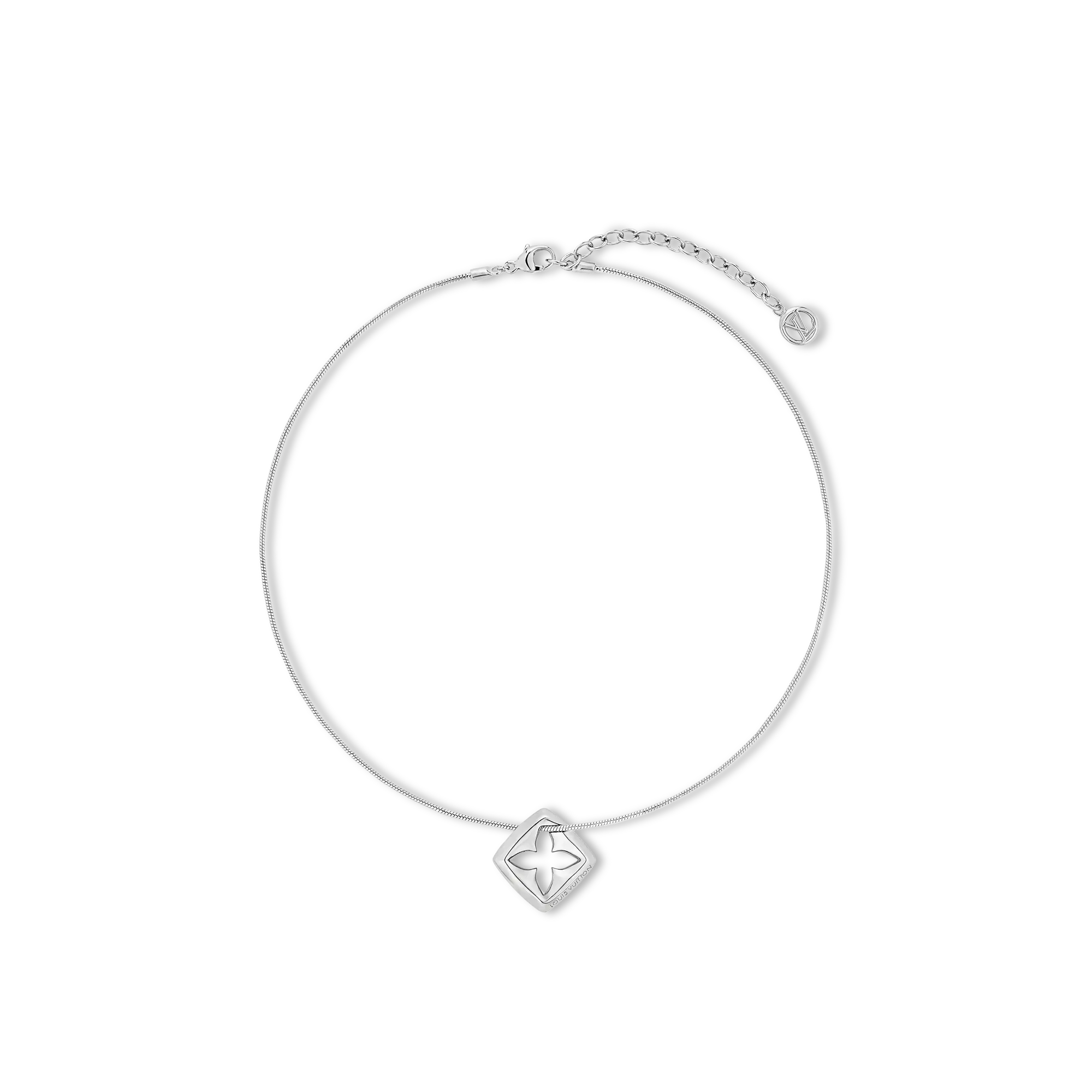 Louis Vuitton Puffygram Necklace S00 - Women - Fashion Jewelry M02438 Palladium