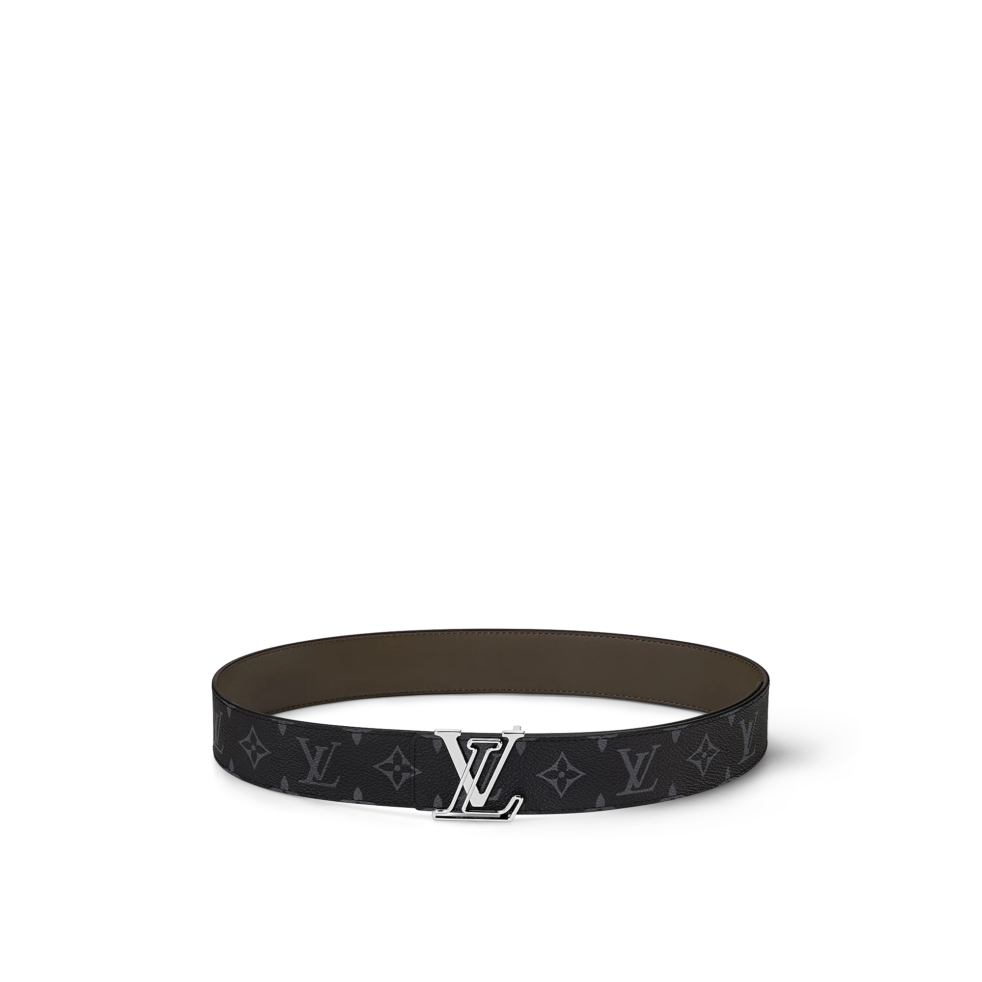 Louis Vuitton LV Line 40mm Reversible Belt Monogram Eclipse Canvas - Men - Accessories M0252Q