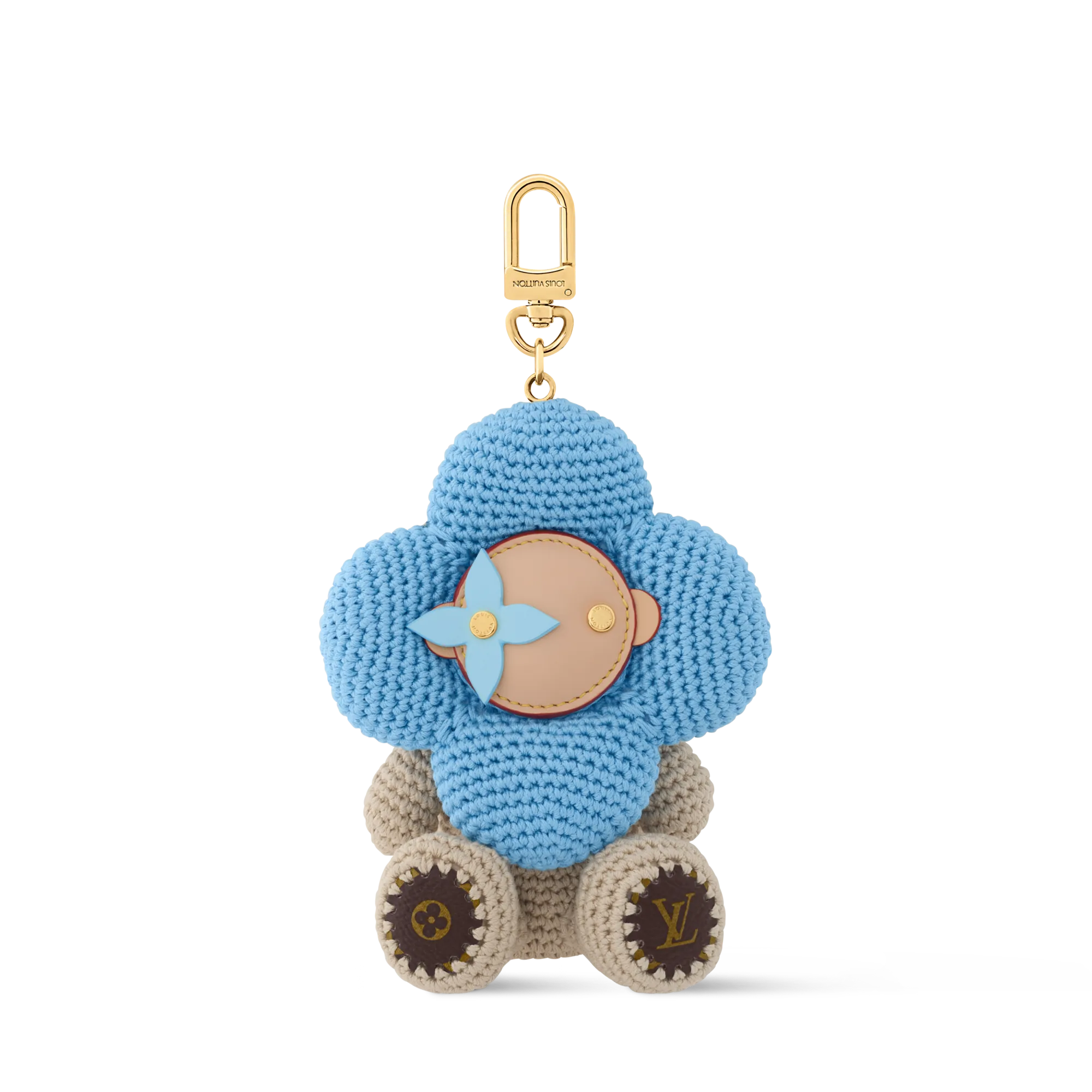 Louis Vuitton My Vivienne Crochet Bag Charm Cotton - Women - Accessories M02582 Blue
