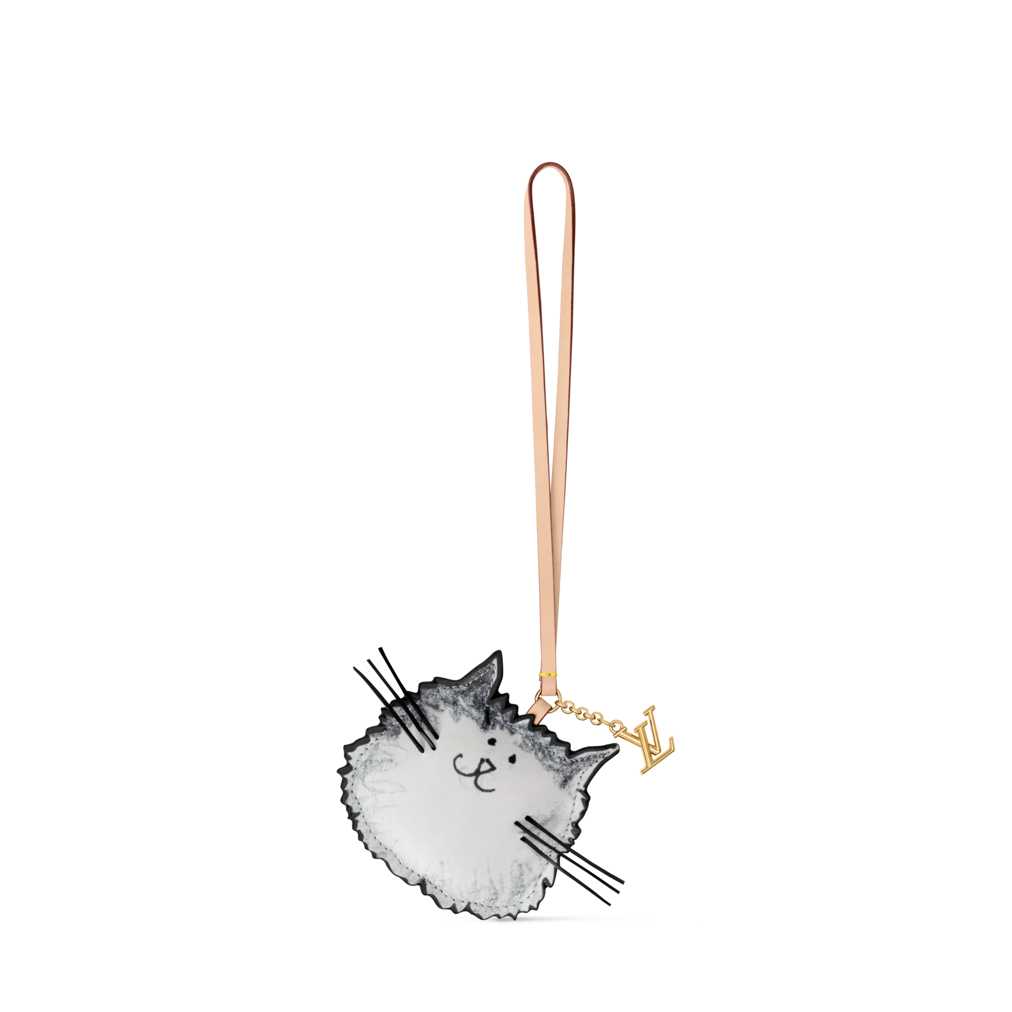 Louis Vuitton LV Cat Bag Charm Calfxx - Women - Accessories M02944 Grey