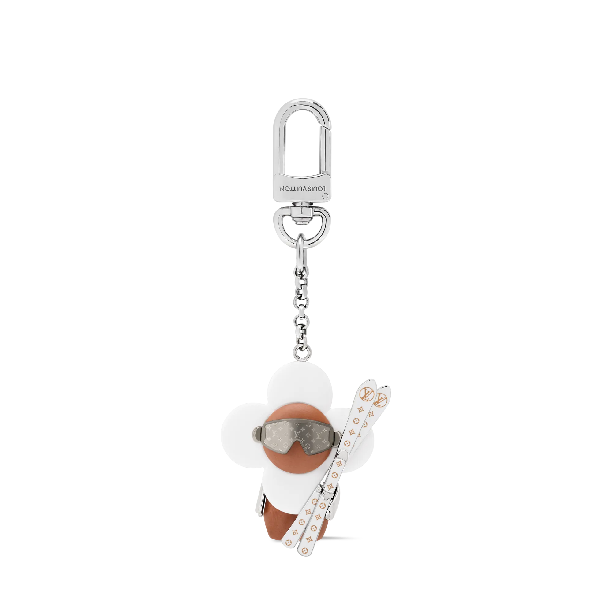 Louis Vuitton Vivienne On The Slopes Bag Charm Steel - Women - Accessories M03229 White