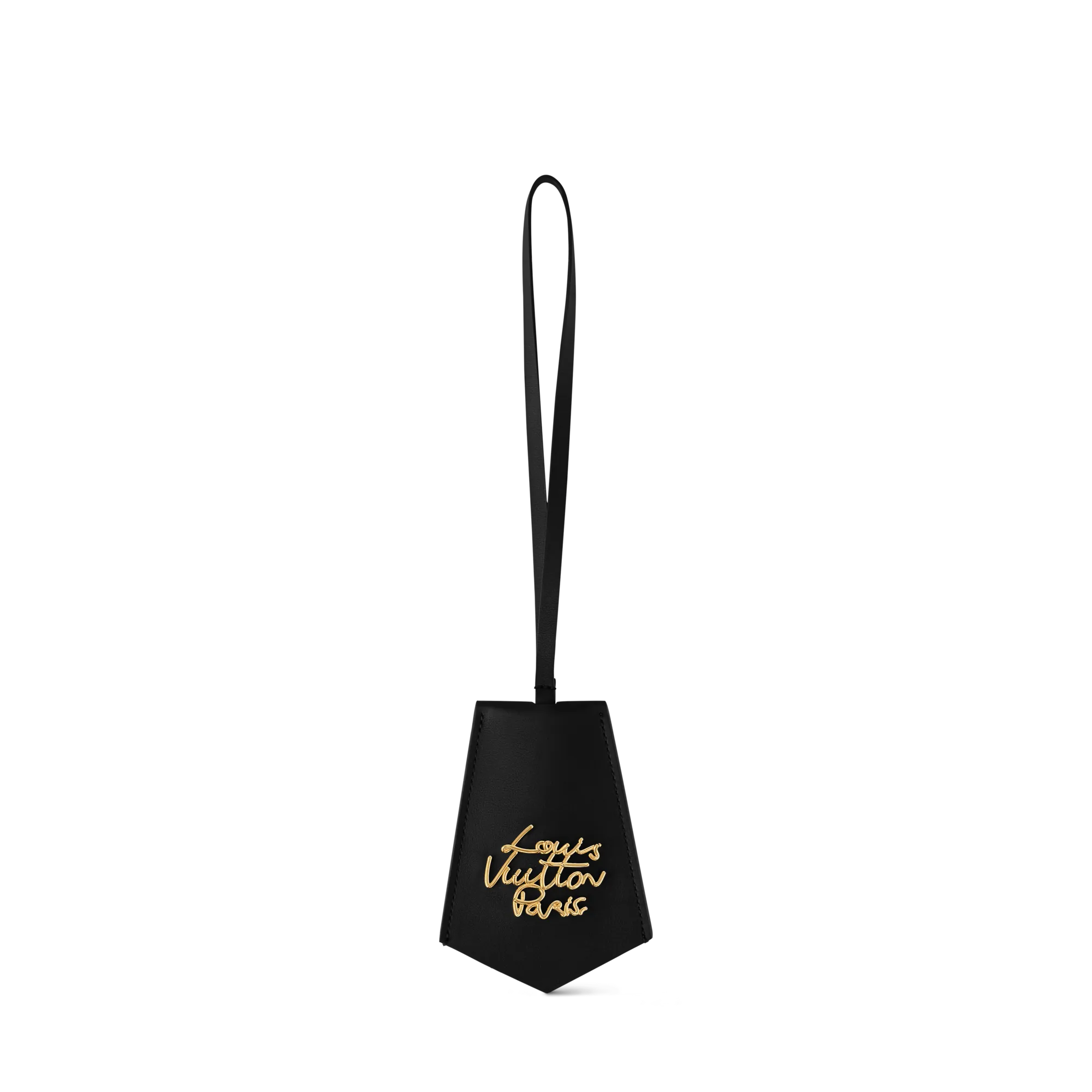 Louis Vuitton LV Script Cloche Clés Bag Charm Calfxx - Women - Accessories M03292 Black