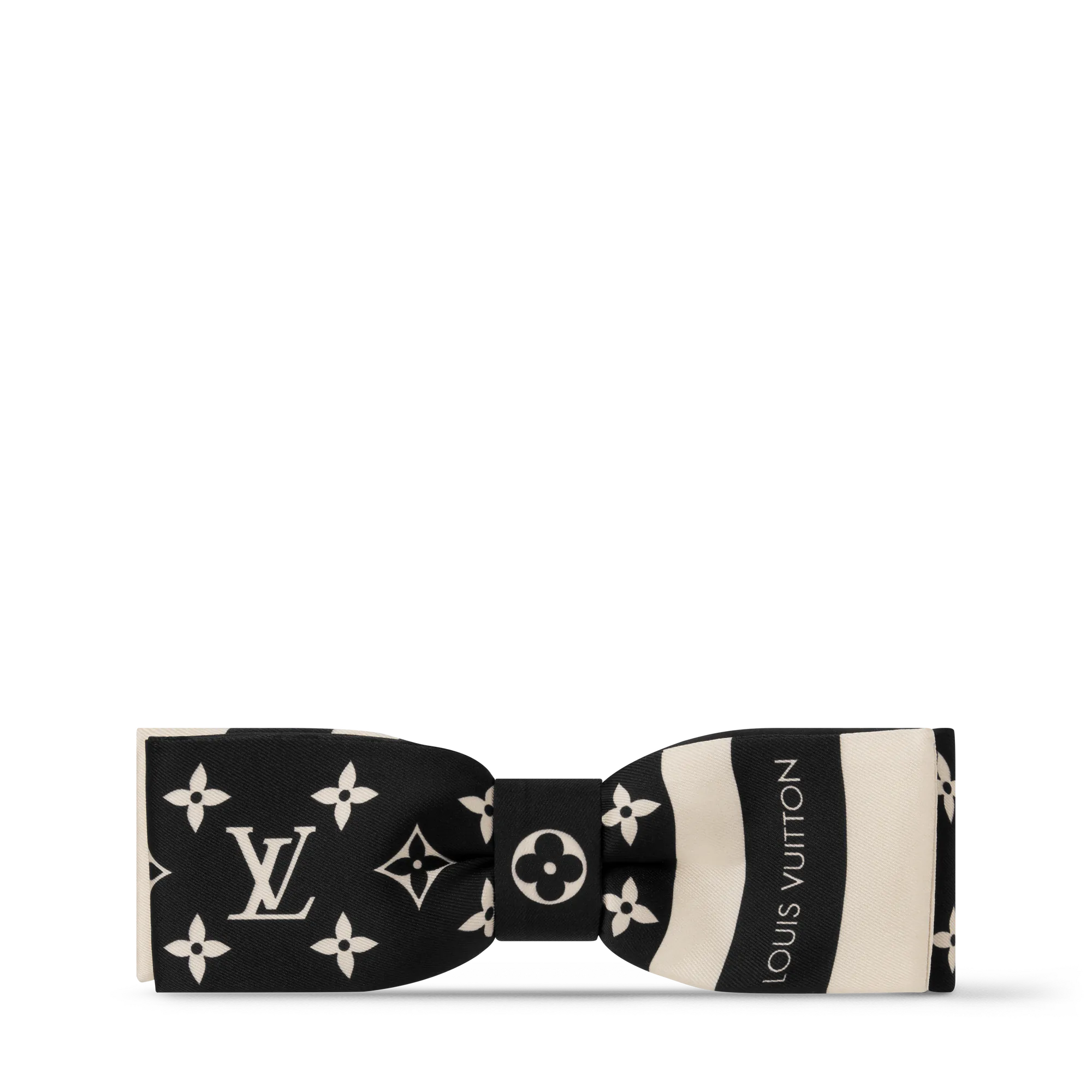 Louis Vuitton Monogram Silhouette Bow Polyester - Women - Fashion Jewelry M03314 Black