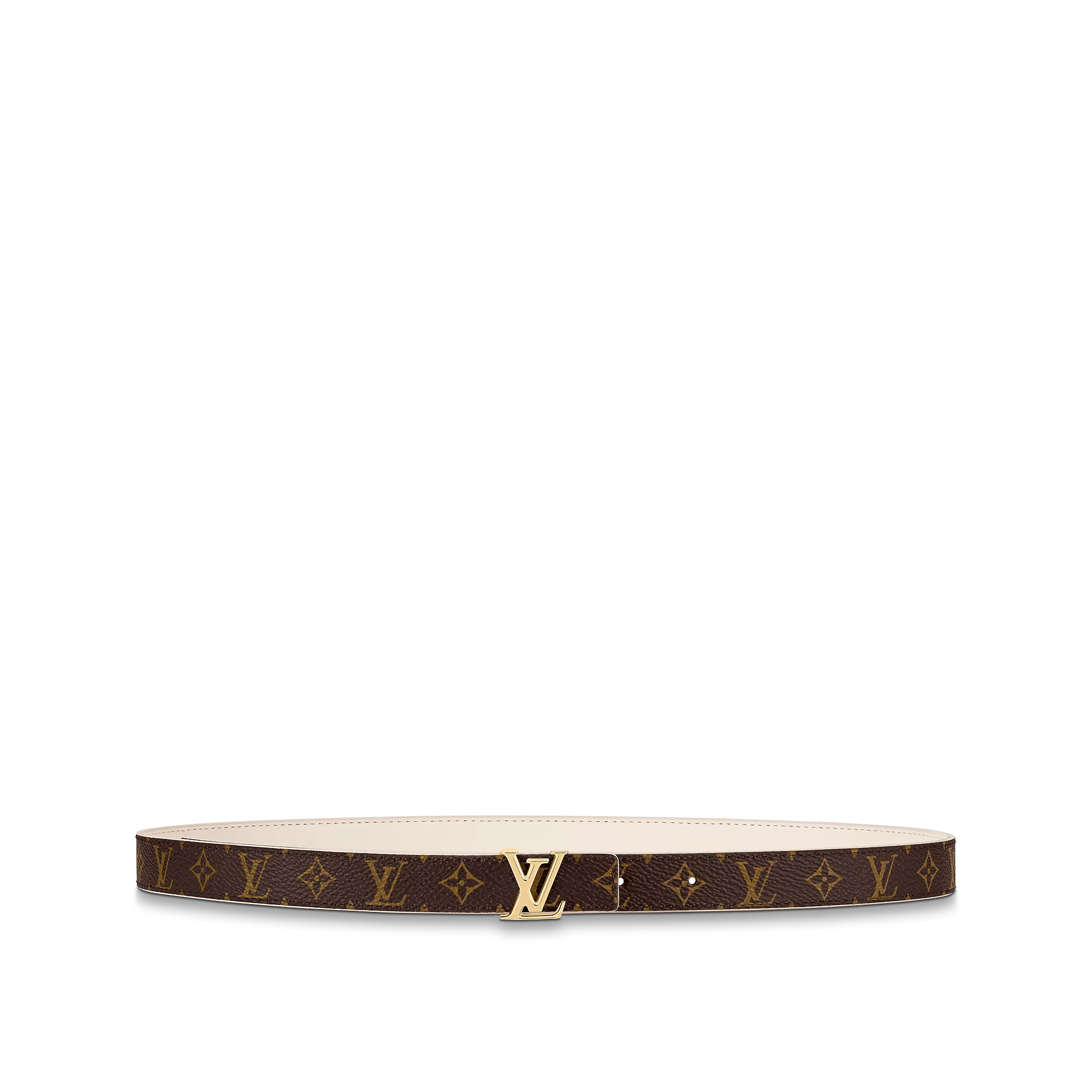 Louis Vuitton LV Iconic 20MM Reversible Belt Monogram - Women - Accessories M0528V Cream