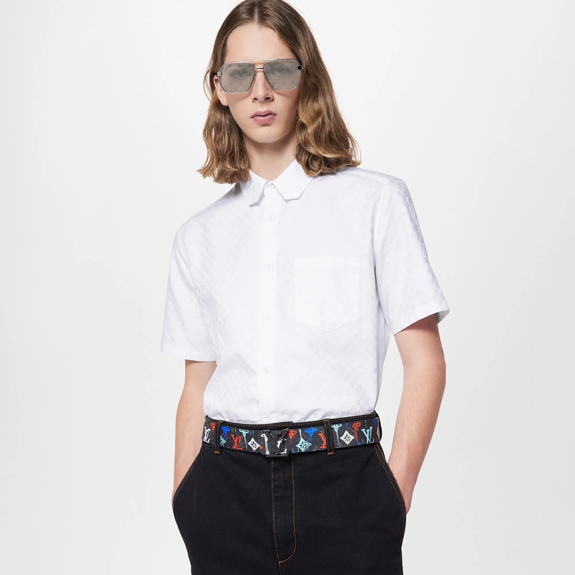 Louis Vuitton LV Shape 40mm Reversible Belt - Men - Accessories M0637Q