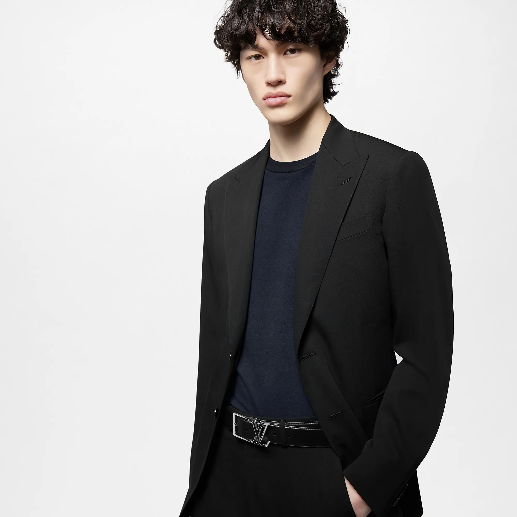 Louis Vuitton LV Skyline 35mm Belt - Men - Accessories M0687U Black