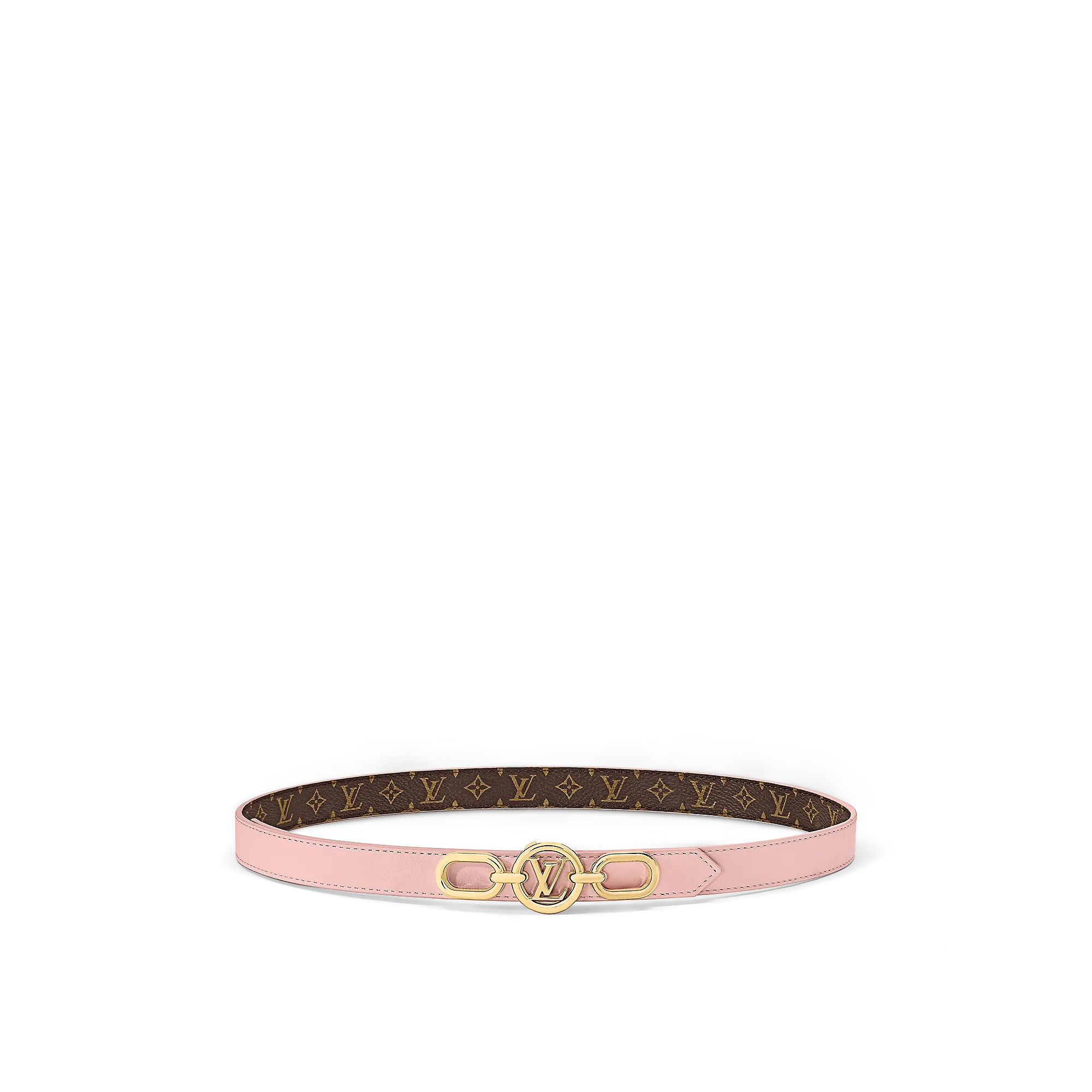 Louis Vuitton LV Circle Prime 20mm Reversible Belt Monogram - Women - Accessories M0694V Pink