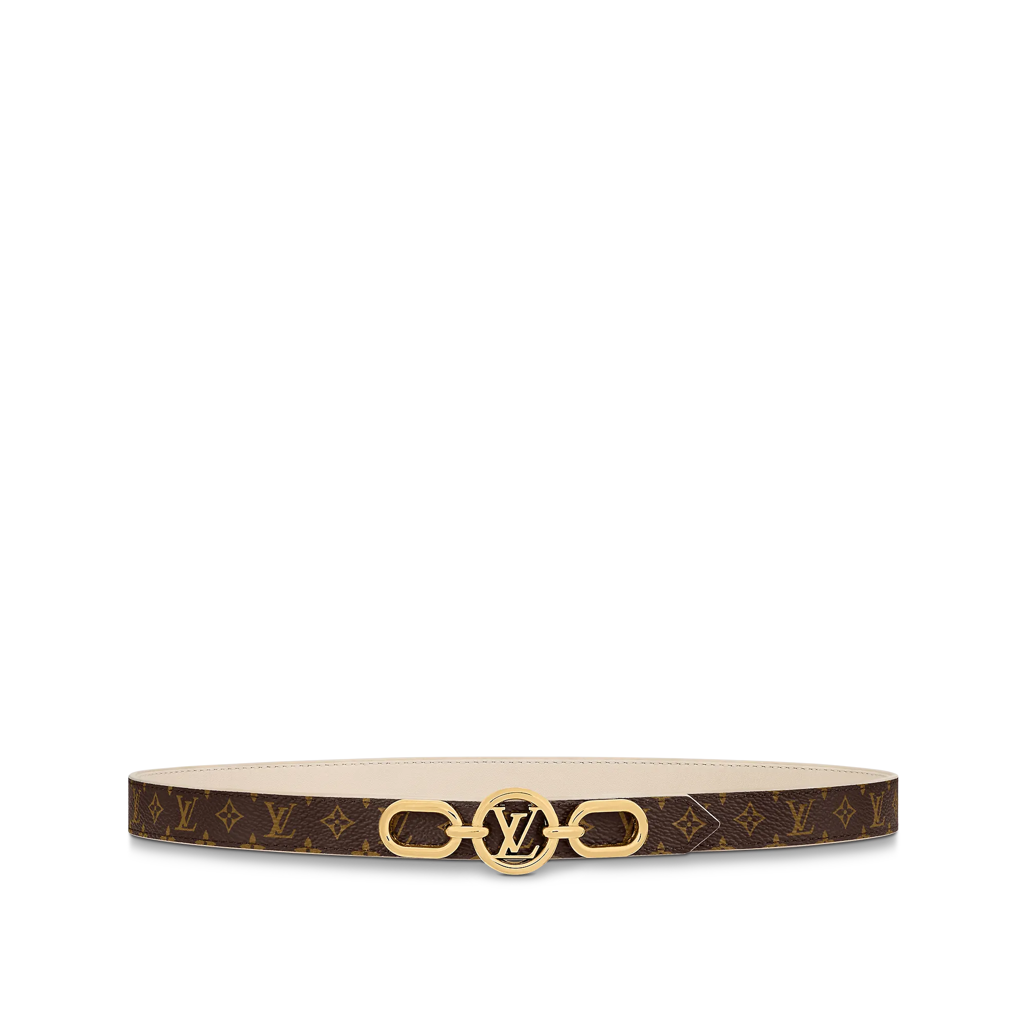 Louis Vuitton LV Circle Prime 20mm Reversible Belt Monogram - Women - Accessories M0712X Brown