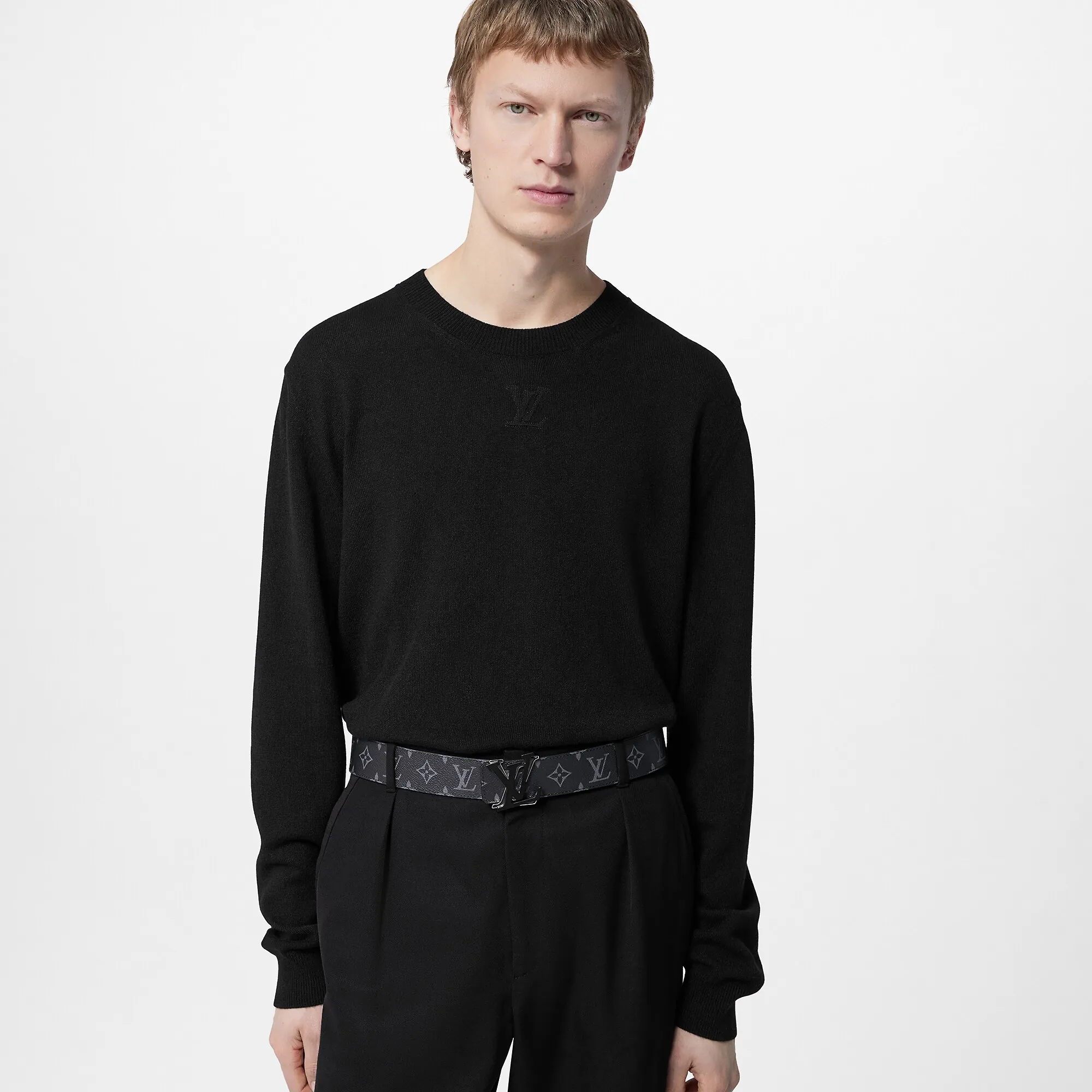 Louis Vuitton LV Shake 40mm Reversible Belt Monogram Eclipse Canvas - Men - Accessories M0714V