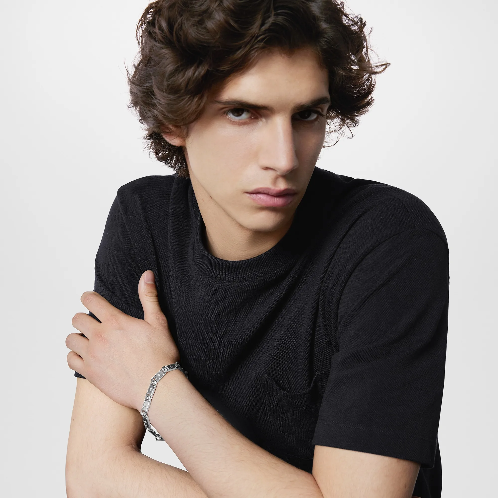 Louis Vuitton Monogram Tied Up Bracelet S00 - Men - Fashion Jewelry M0921M