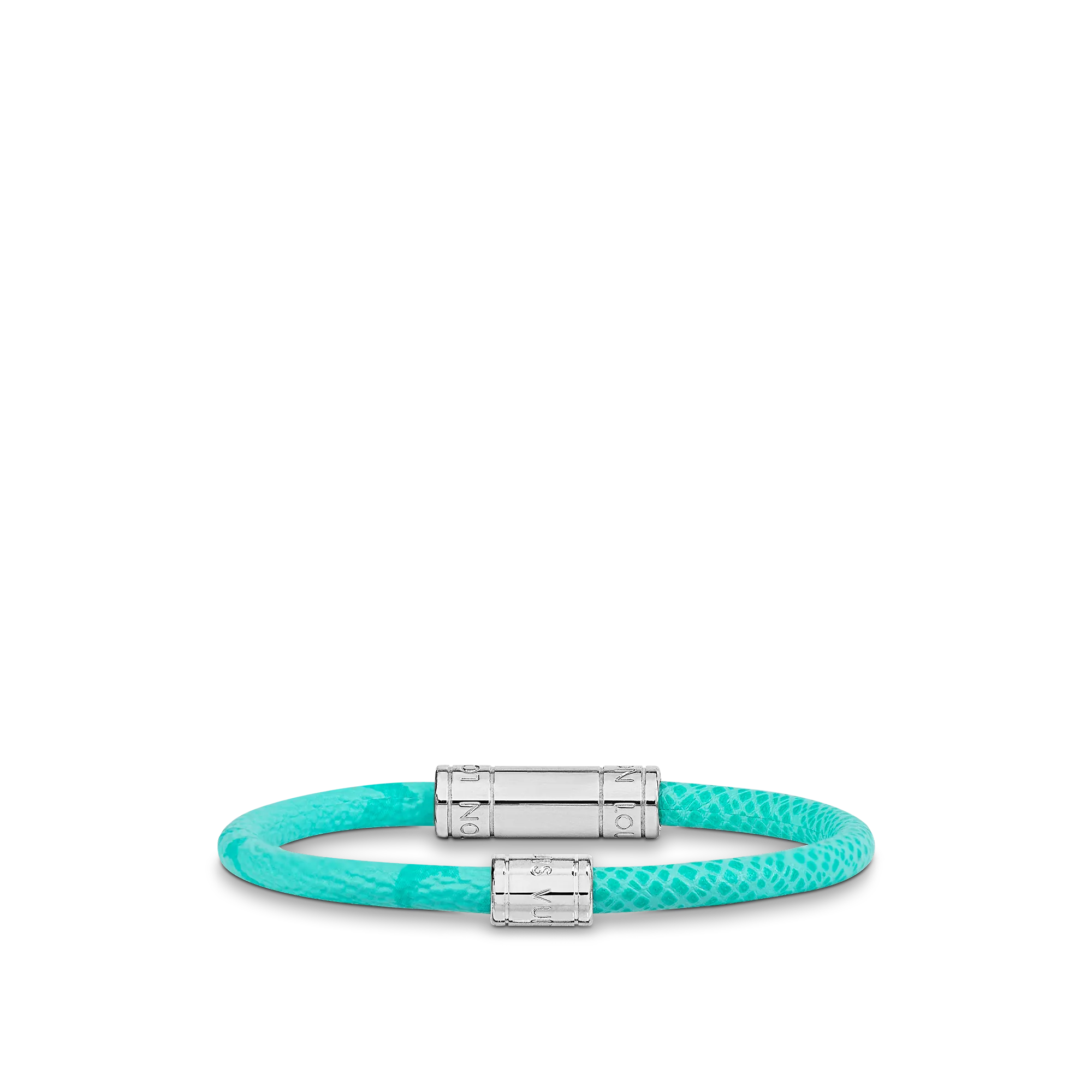 Louis Vuitton Neo Split Leather Bracelet Taigarama - Men - Fashion Jewelry M0960E Green