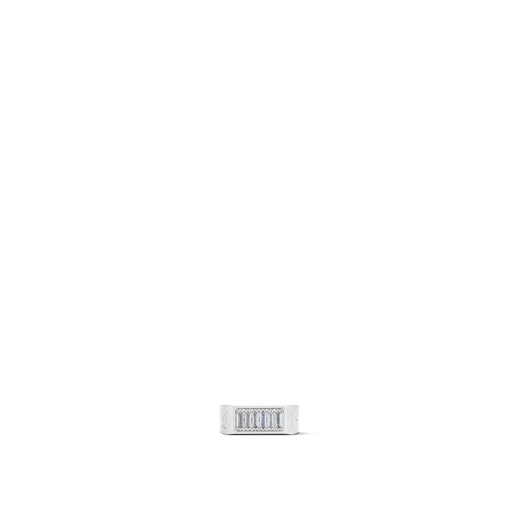 Louis Vuitton LV Reflect Crystal Ring S00 - Men - Fashion Jewelry M0983L