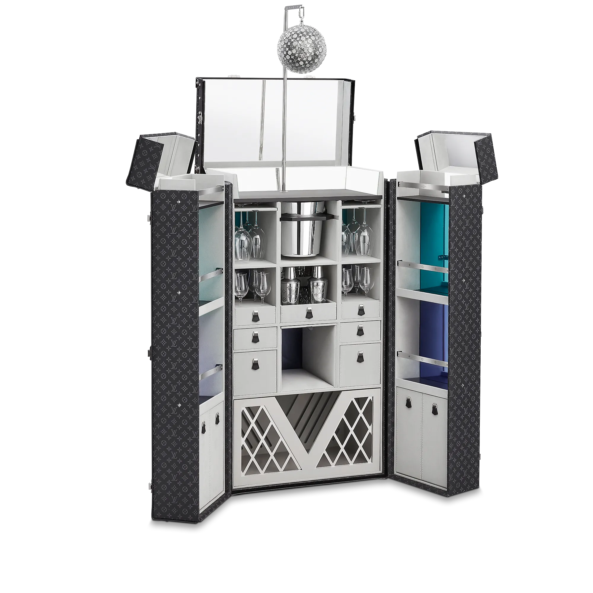 Louis Vuitton Party Trunk Monogram Eclipse Canvas - Art of Living - Trunks and Travel M10064