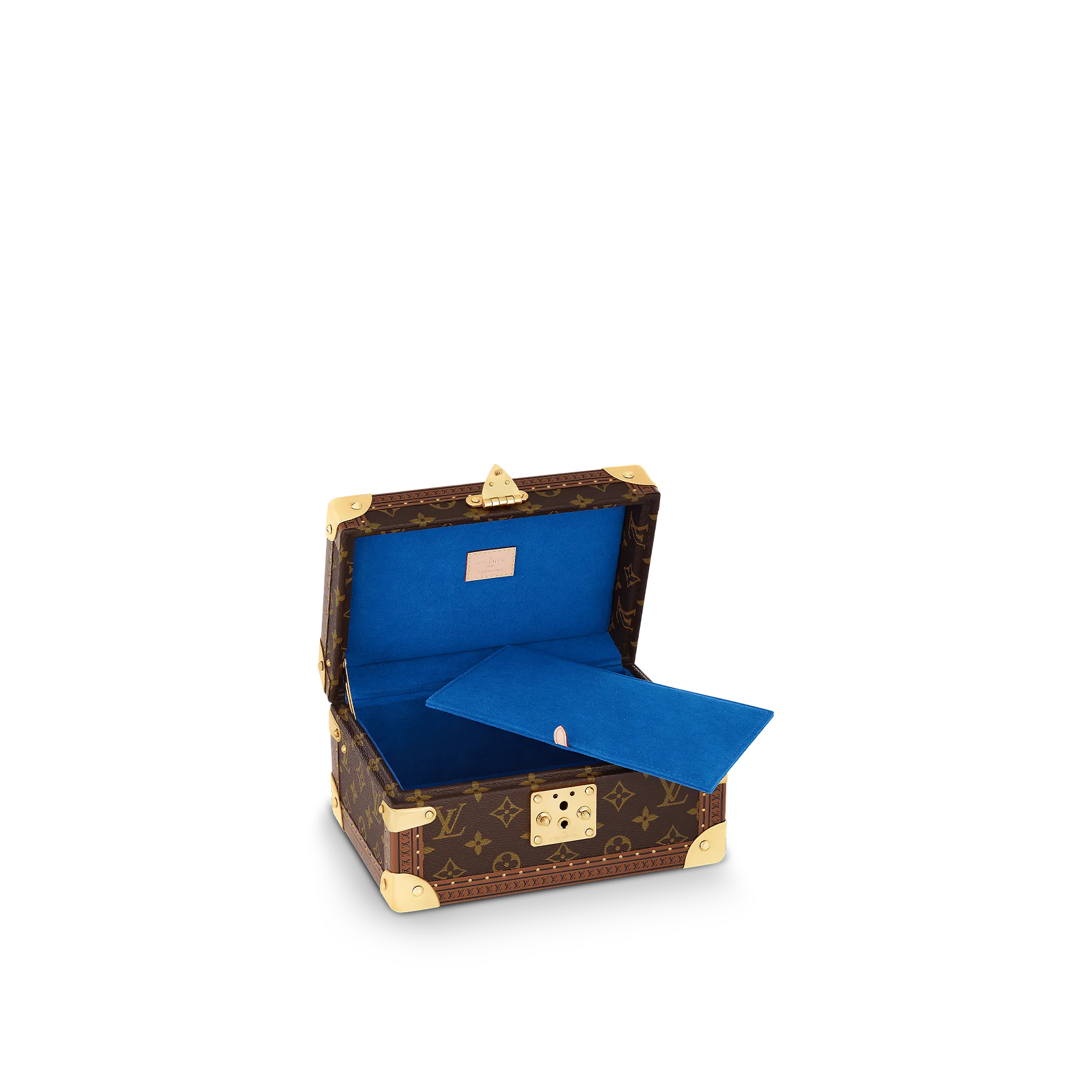 Louis Vuitton Coffret Trésor 24 Monogram Canvas - Men - Travel M10138 Royal Blue