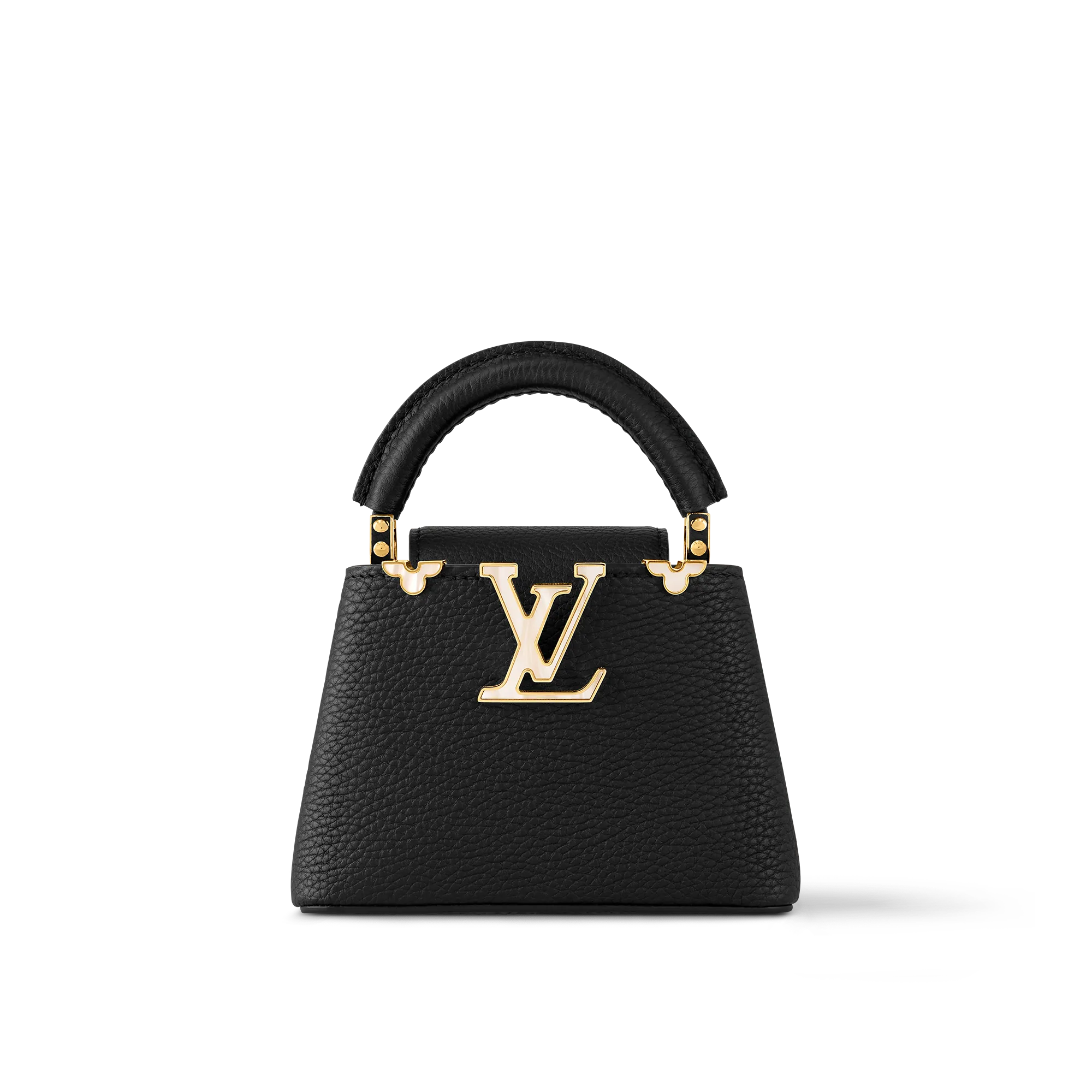 Louis Vuitton Capucines Nano Taurillon - Women - Handbags M10166 Black