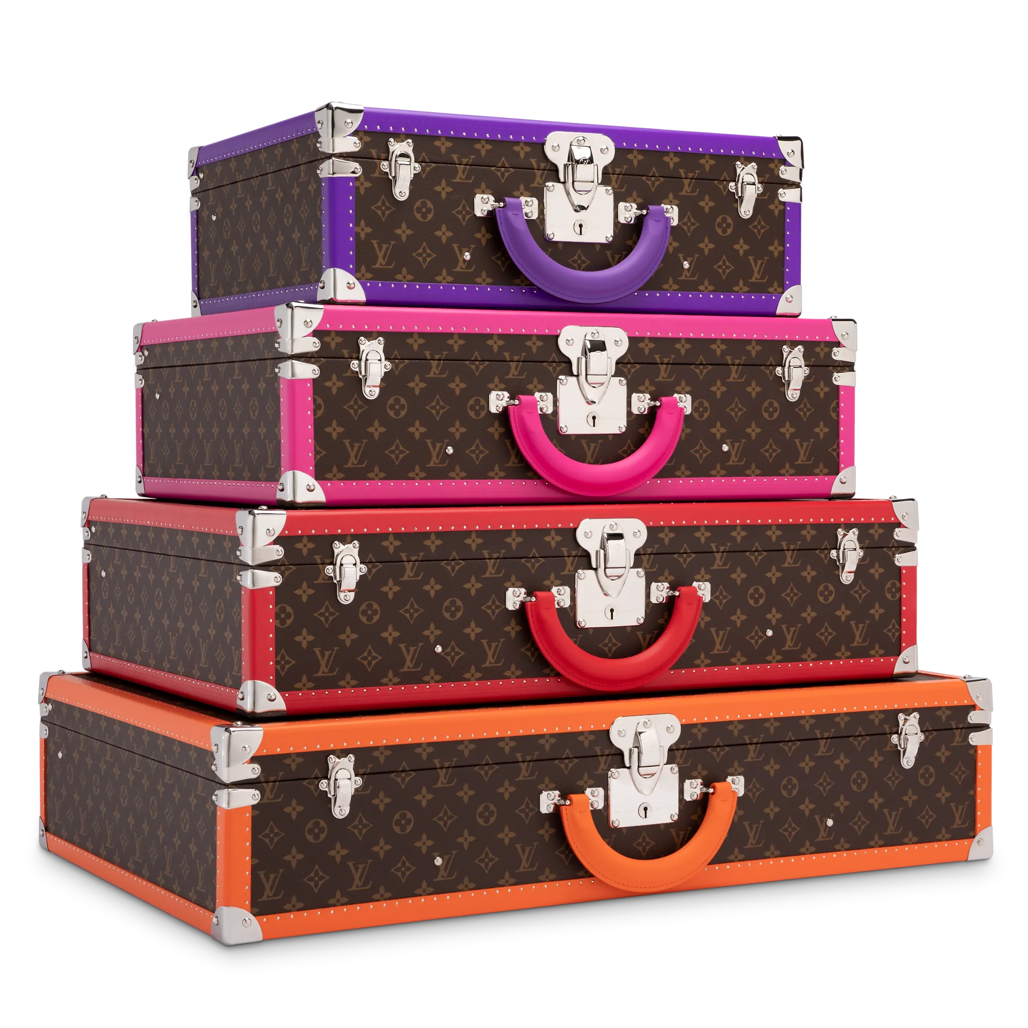 Louis Vuitton Pyramide Bisten Macassar Multicolore Monogram Macassar Canvas - Art of Living - Trunks and Travel M10283