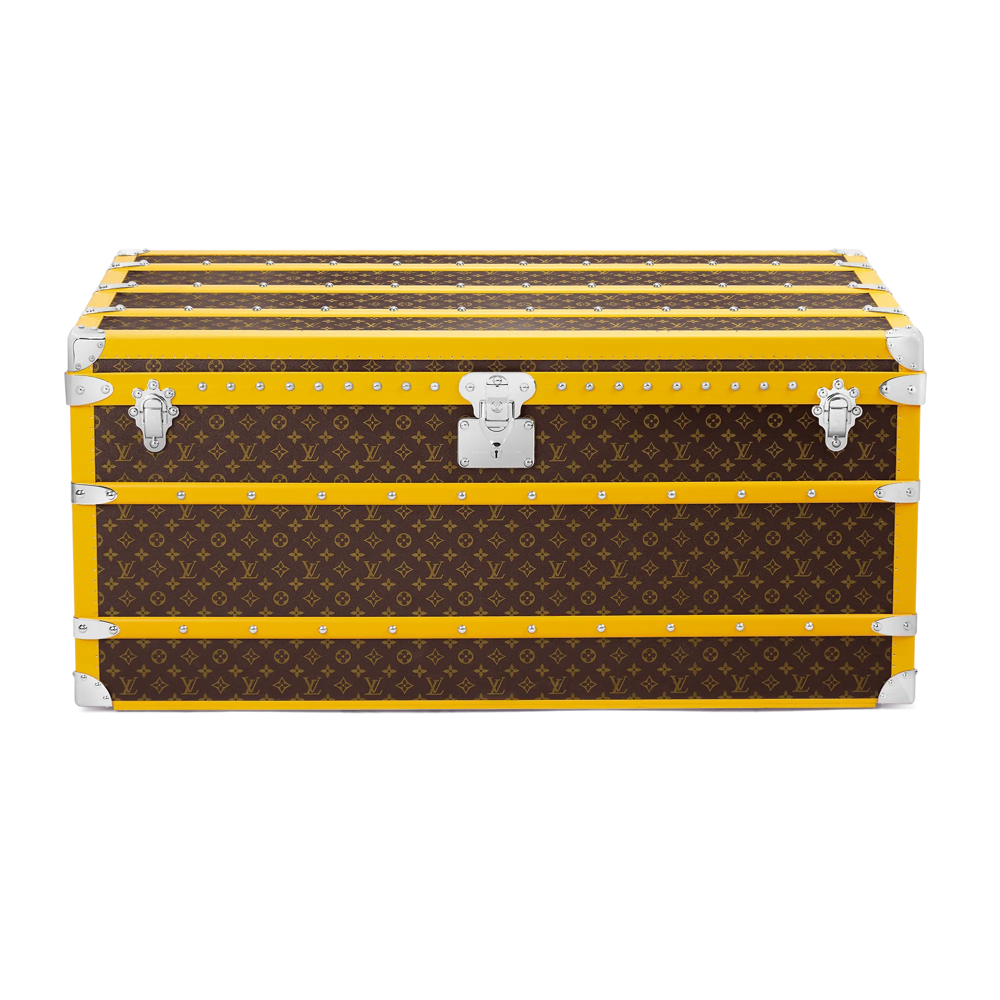 Louis Vuitton Courrier Lozine 110 Macassar Jaune Monogram Macassar Canvas - Art of Living - Trunks and Travel M10284