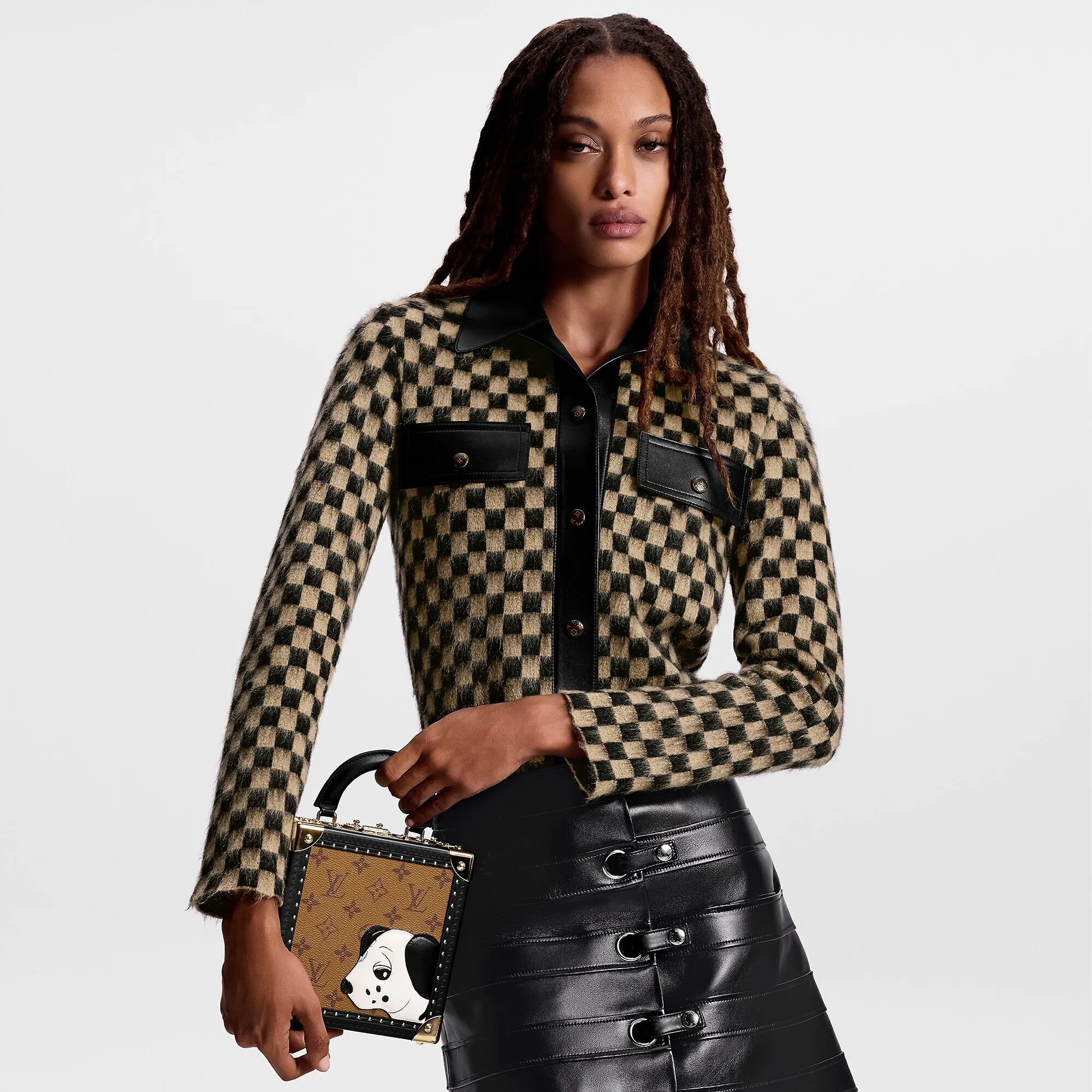 Louis Vuitton Mini Square Trunk Dalmatien Other Monogram Canvas - Art of Living - Trunks and Travel M11206