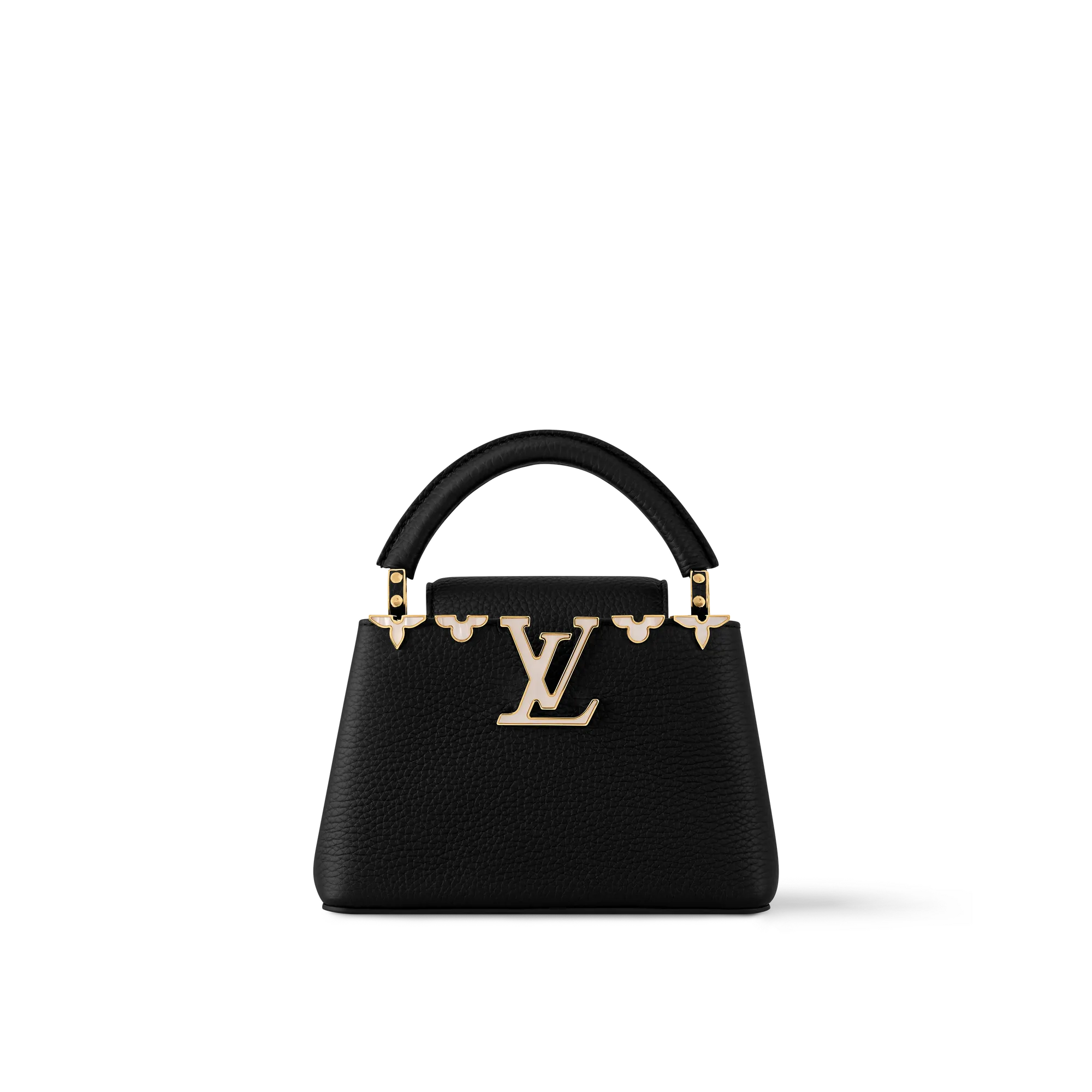 Louis Vuitton Capucines Mini Taurillon - Women - Handbags M11342 Black Louis Vuitton Capucines Mini Taurillon - Women - Handbags M11342 Black