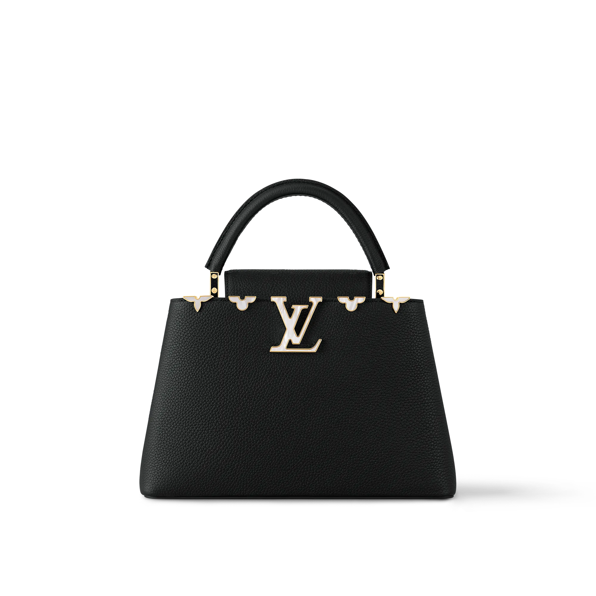 Louis Vuitton Capucines MM Taurillon - Women - Handbags M11349 Black Louis Vuitton Capucines MM Taurillon - Women - Handbags M11349 Black