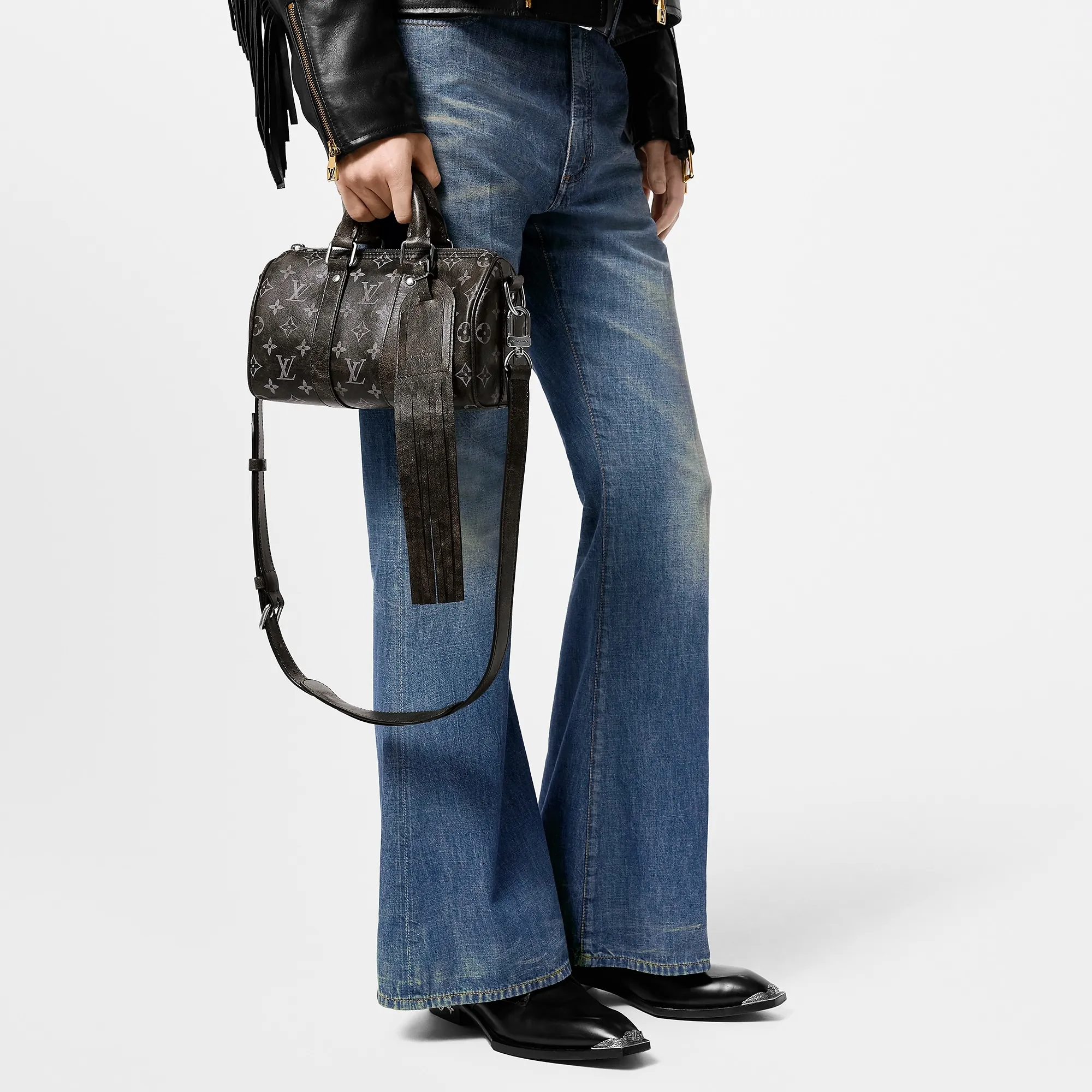 Louis Vuitton Keepall Bandoulière 25 Autres Cuirs Monogram - Men - Travel M11595