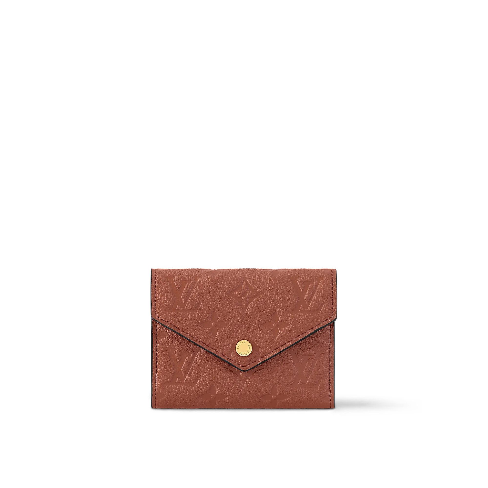 Louis Vuitton Victorine Wallet Monogram Empreinte Leather - Women - Small Leather Goods M11988 Cognac