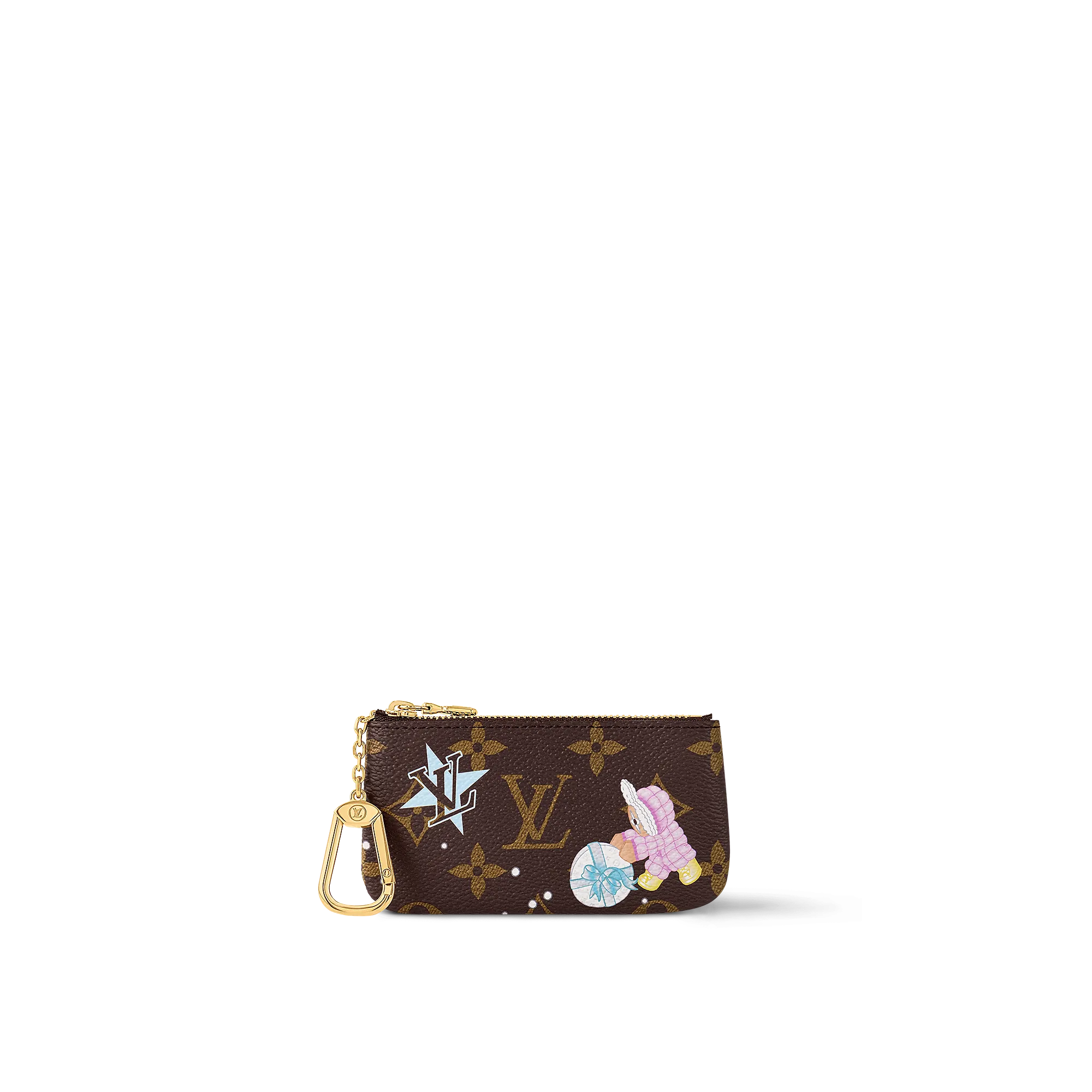 Louis Vuitton Key Pouch Monogram - Women - Small Leather Goods M12229 Azur Frost