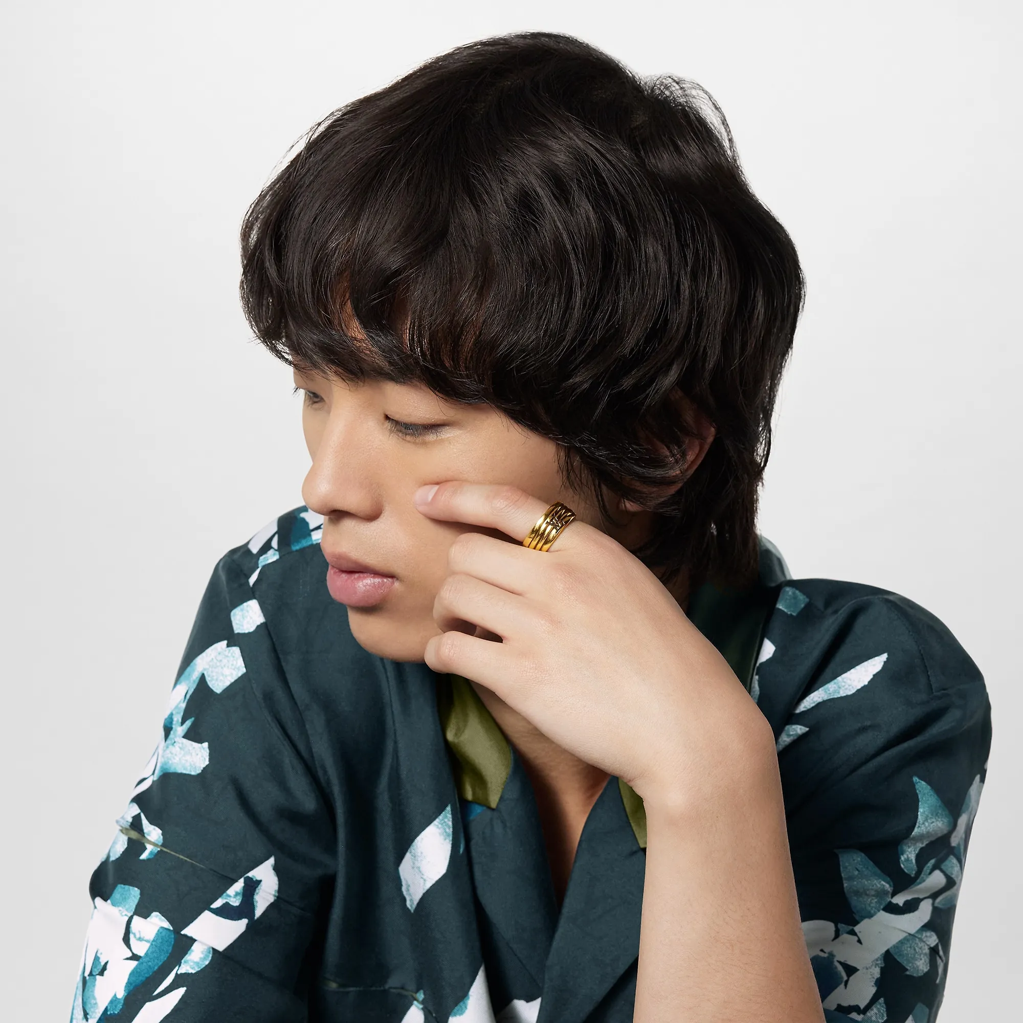 Louis Vuitton LV Epi Ring S00 - Men - Fashion Jewelry M1232M