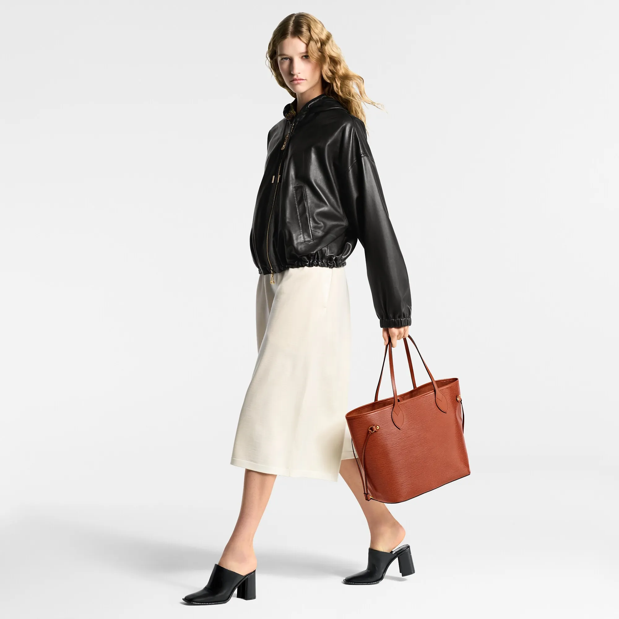 Louis Vuitton Neverfull MM Epi Leather Tote M12467 Kenyan Fauve