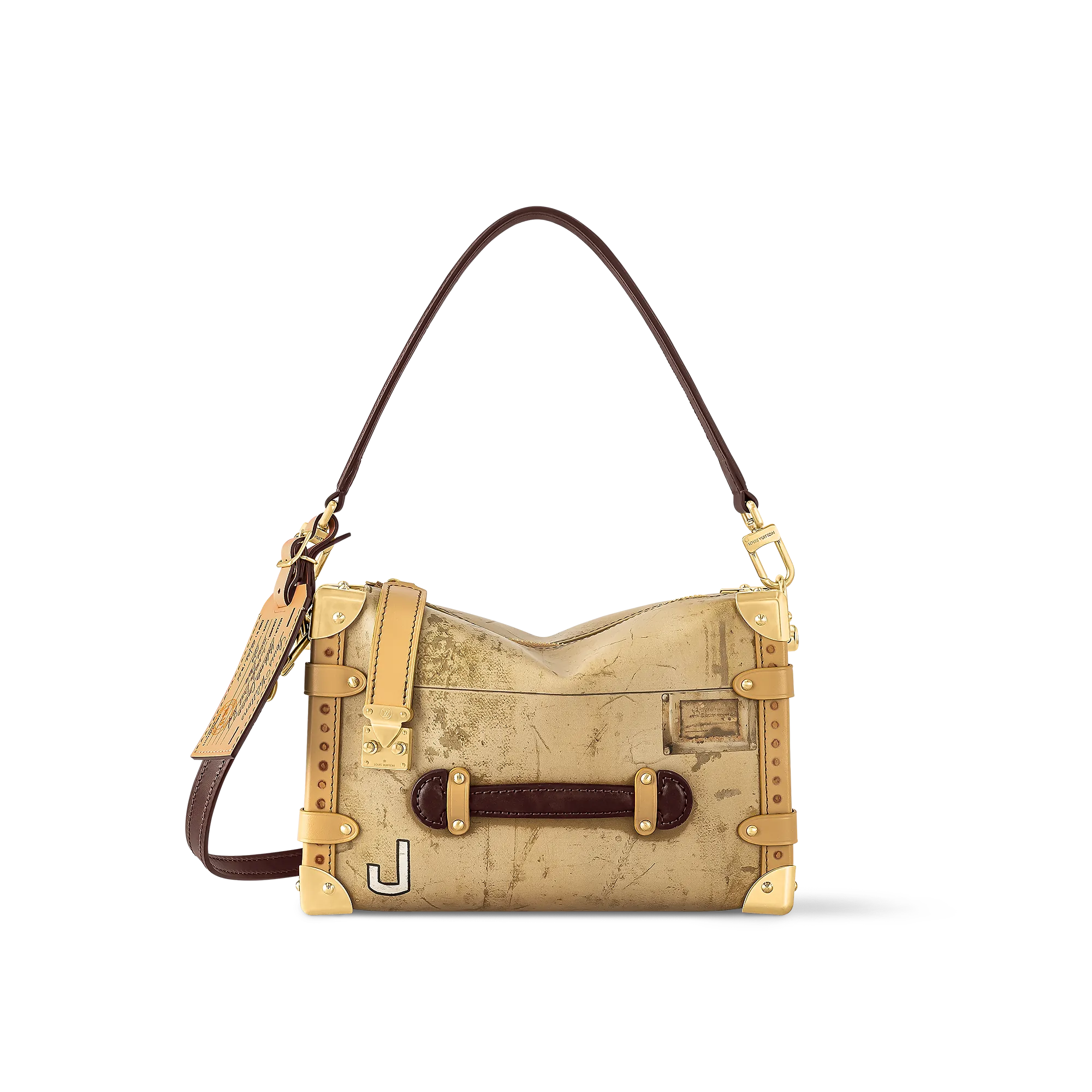 Louis Vuitton Side Trunk MM Other Monogram Canvas - Women - Handbags M12480