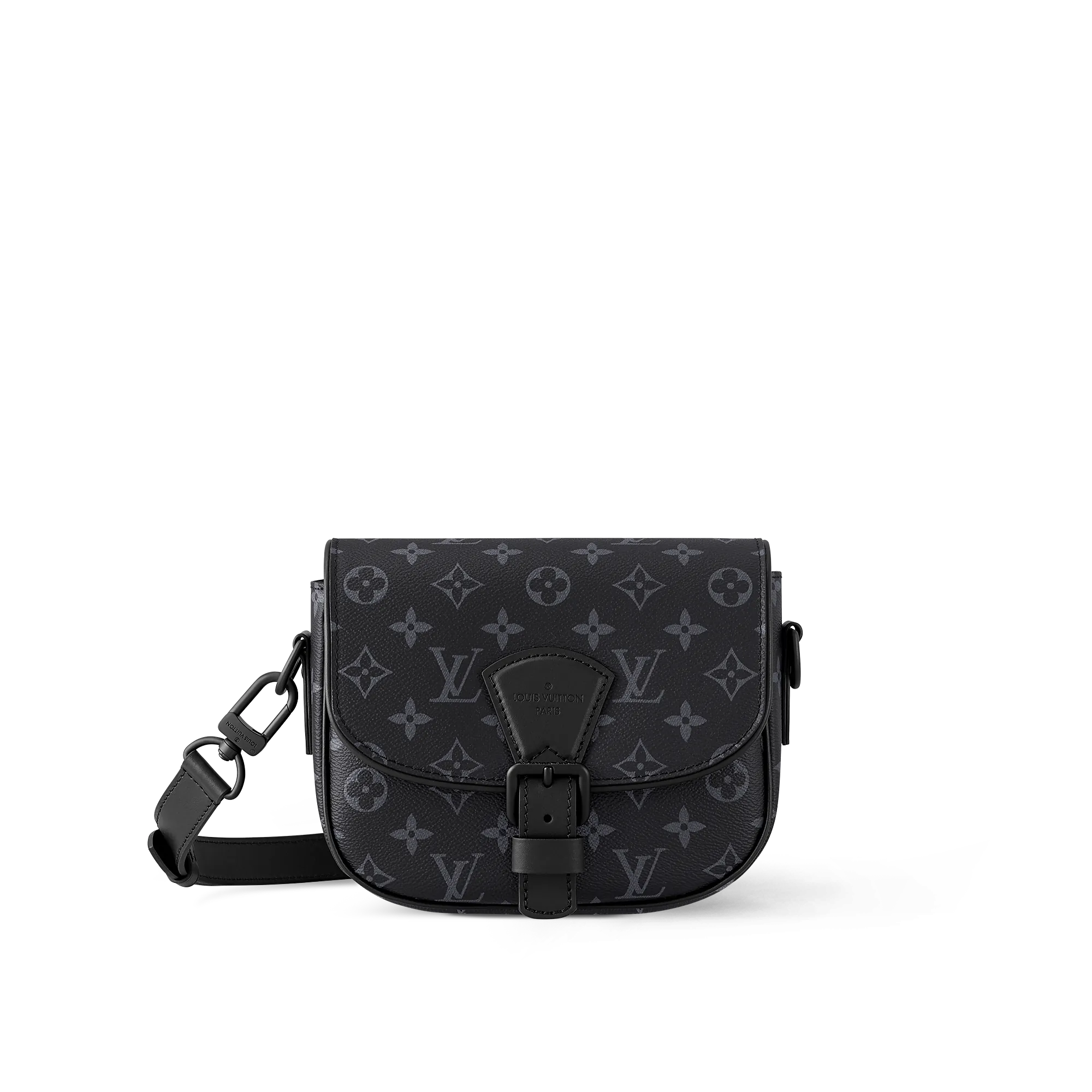 Louis Vuitton Montsouris Messenger PM Monogram Eclipse Canvas - Men - Bags M12519