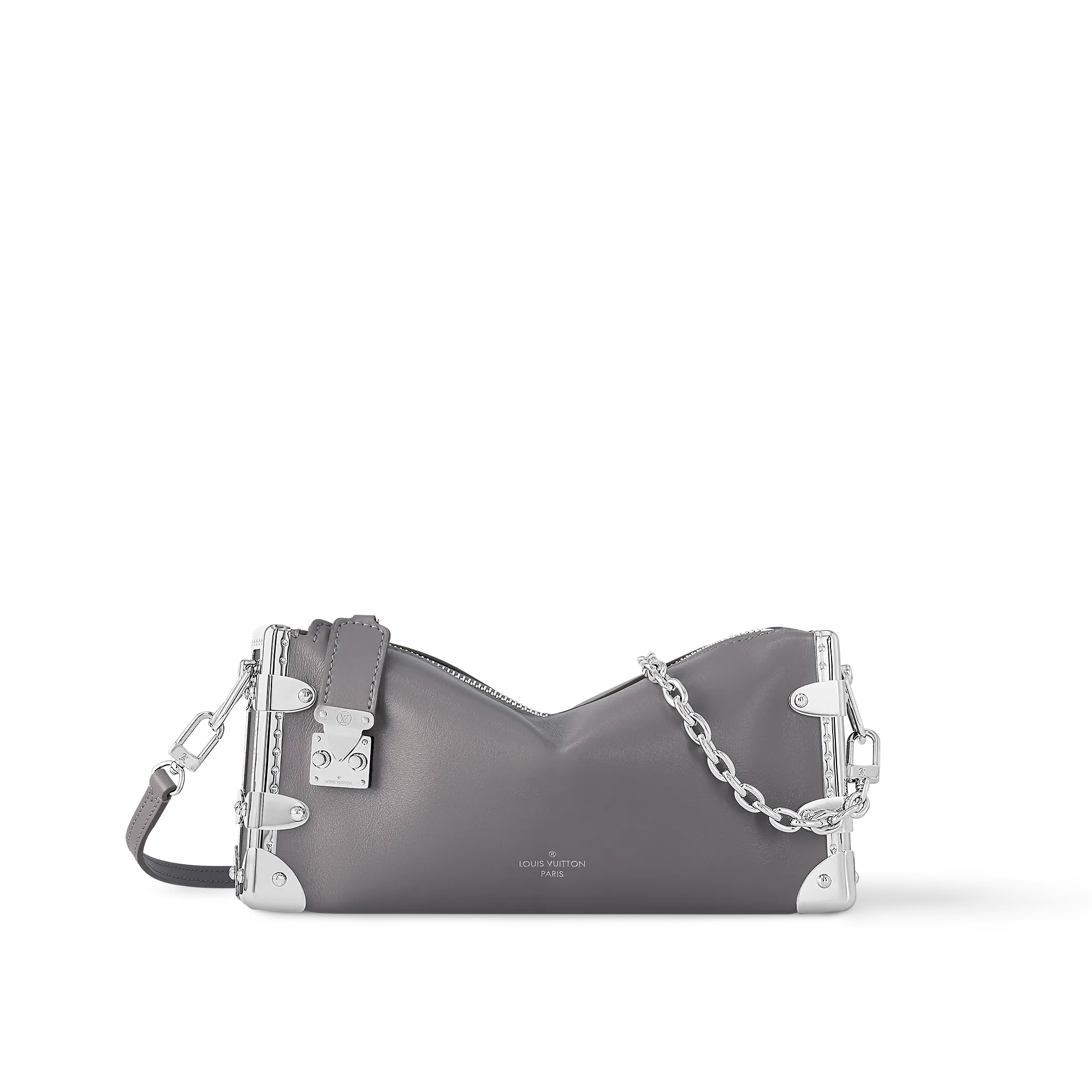 Louis Vuitton Slim Trunk H27 - Women - Small Leather Goods M12596 Gris Trianon