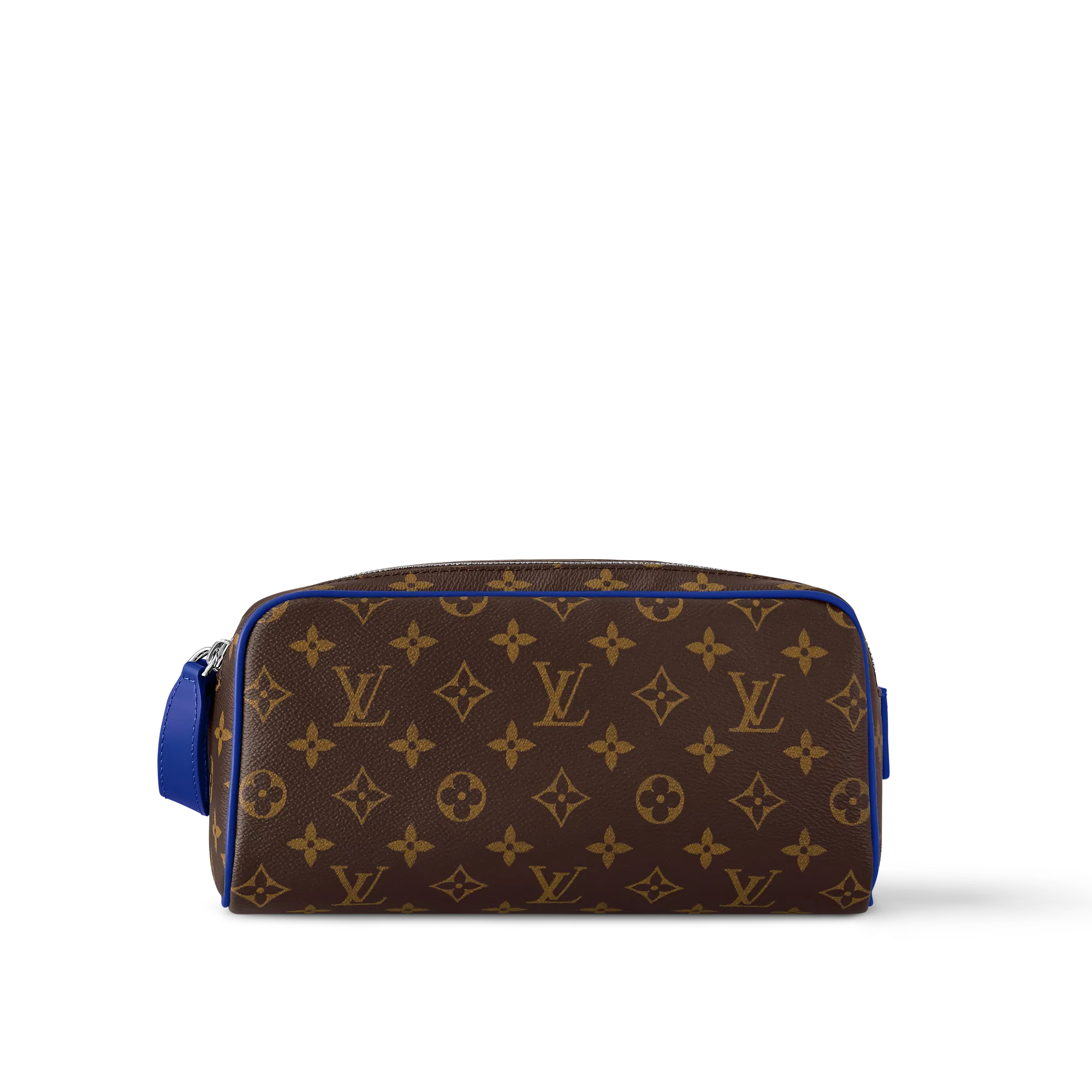 Louis Vuitton Dopp Kit Monogram Macassar Canvas - Men - Travel M12642 Indigo Blue