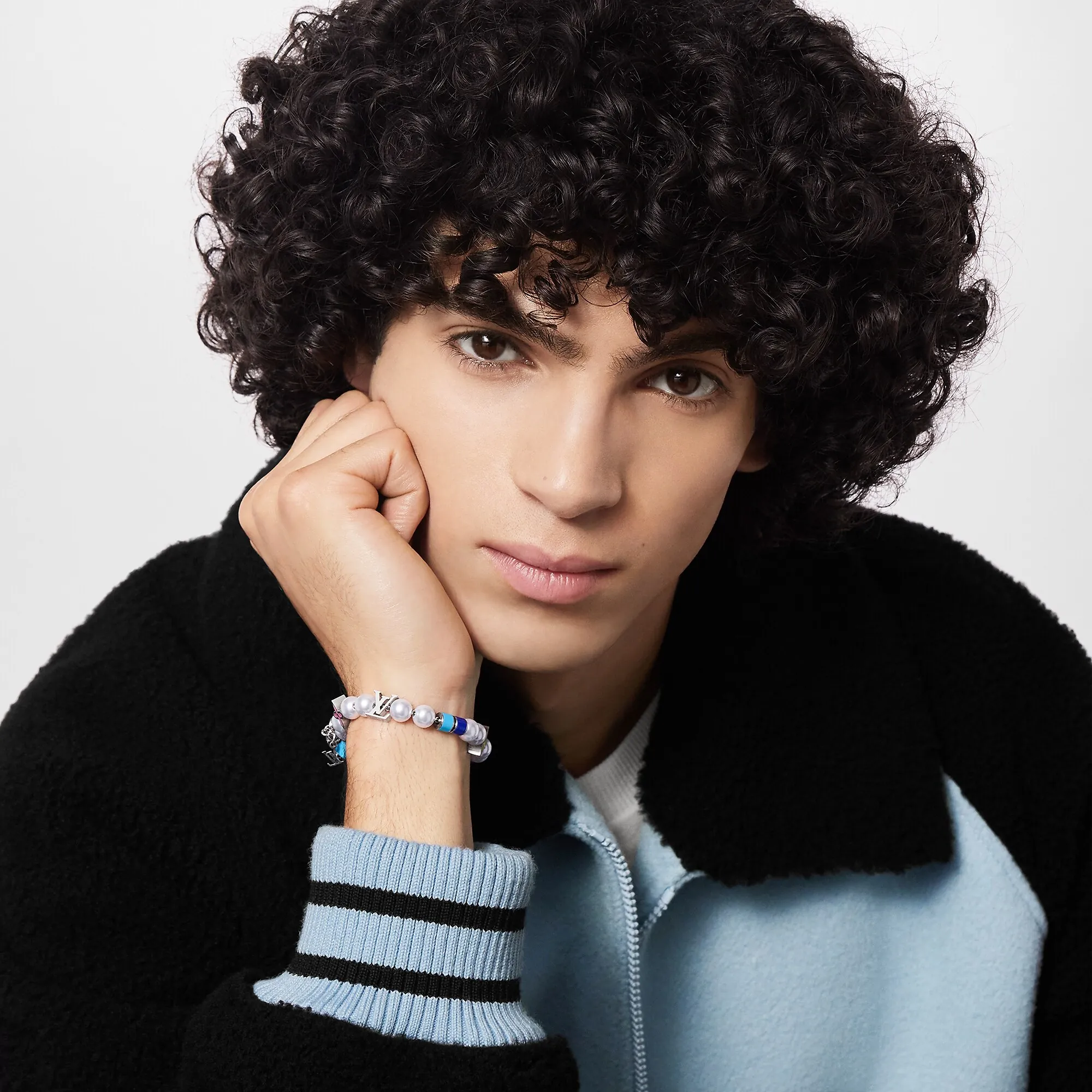 Louis Vuitton Monogram Pearls Party Bracelet S00 - Men - Fashion Jewelry M1264A