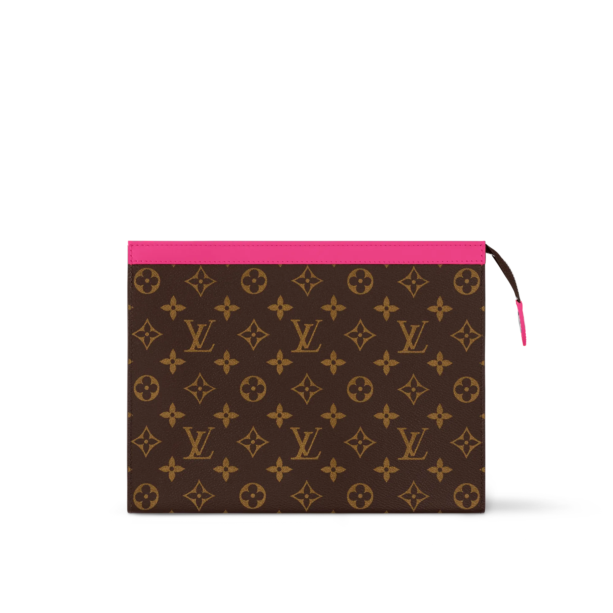 Louis Vuitton Pochette Voyage MM Monogram Macassar Canvas - Super Lucky Day - For Him M12818 Pondichery Pink