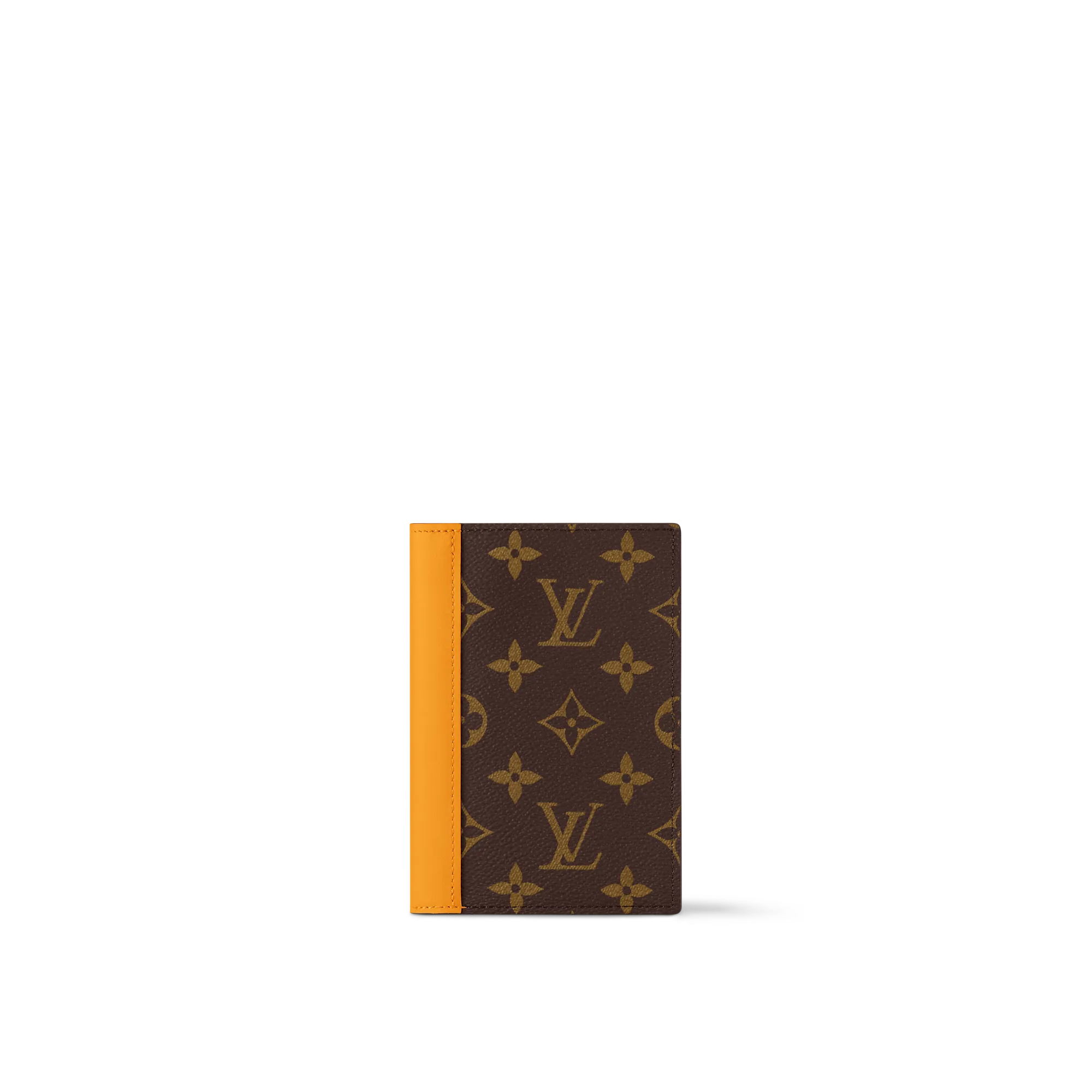 Louis Vuitton Passport Cover Monogram Macassar Canvas - Men - Travel M12827 Safran Yellow