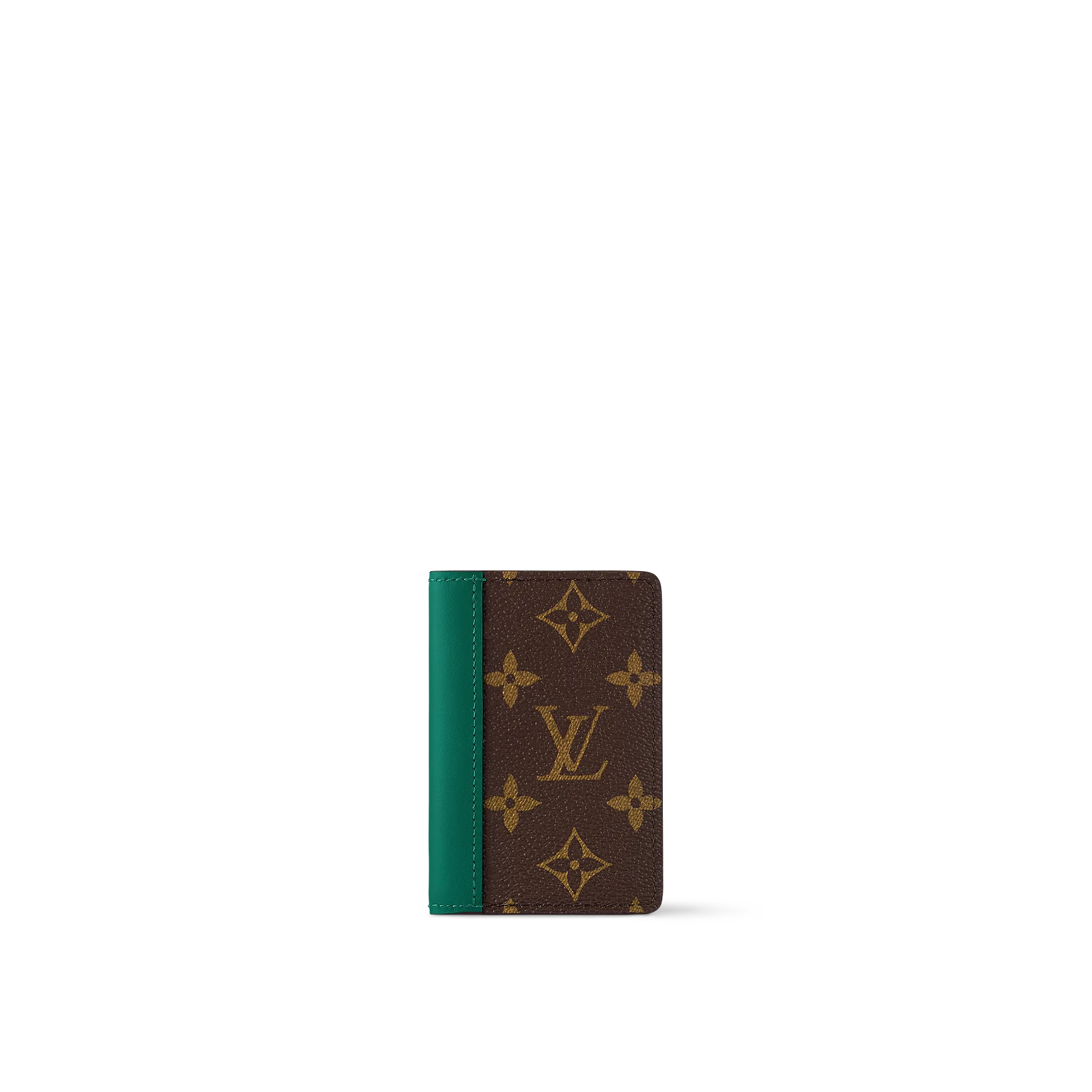 Louis Vuitton Pocket Organizer Monogram Macassar Canvas - Men - Small Leather Goods M12829 Borneo Green
