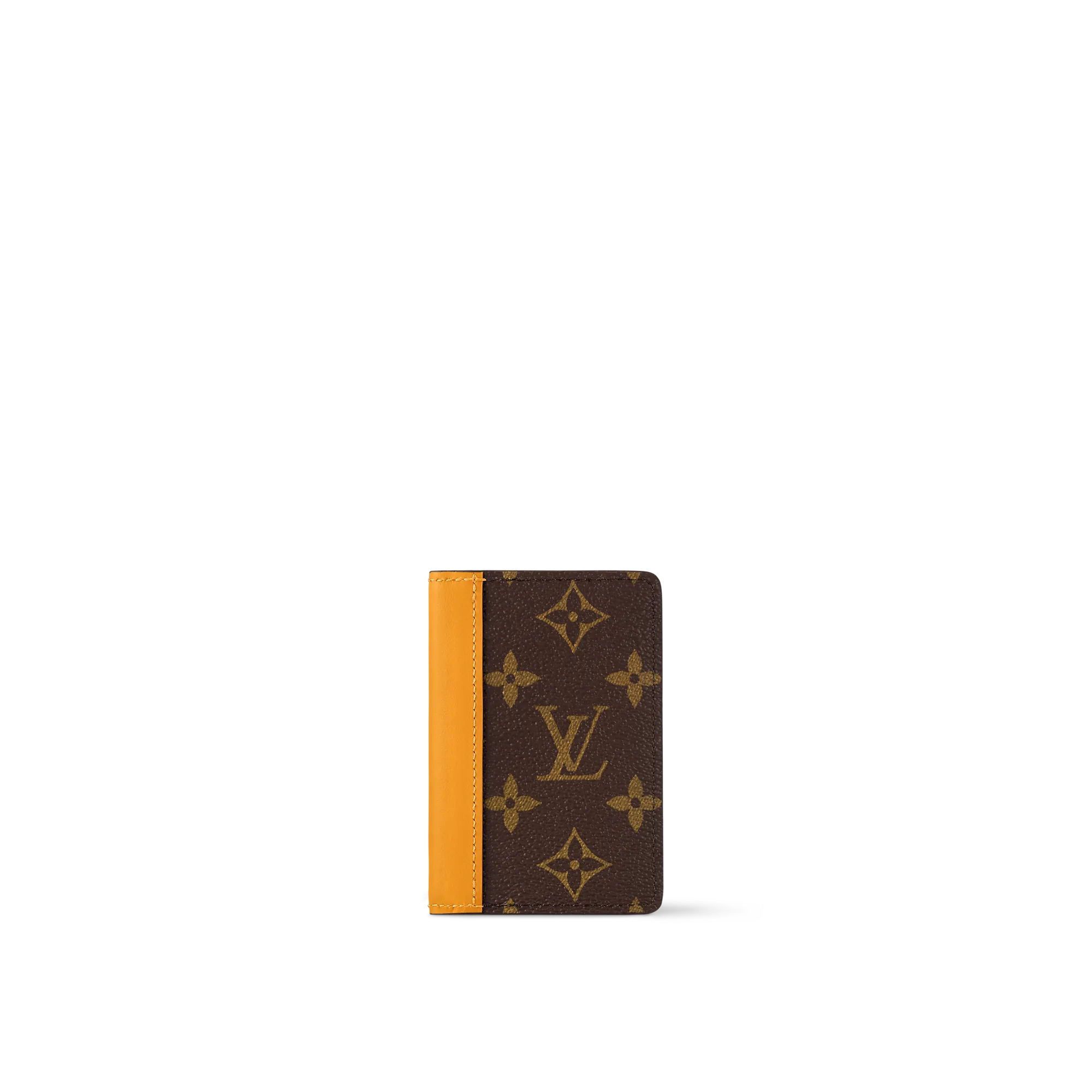 Louis Vuitton Pocket Organizer Monogram Macassar Canvas - Men - Small Leather Goods M12834 Safran Yellow