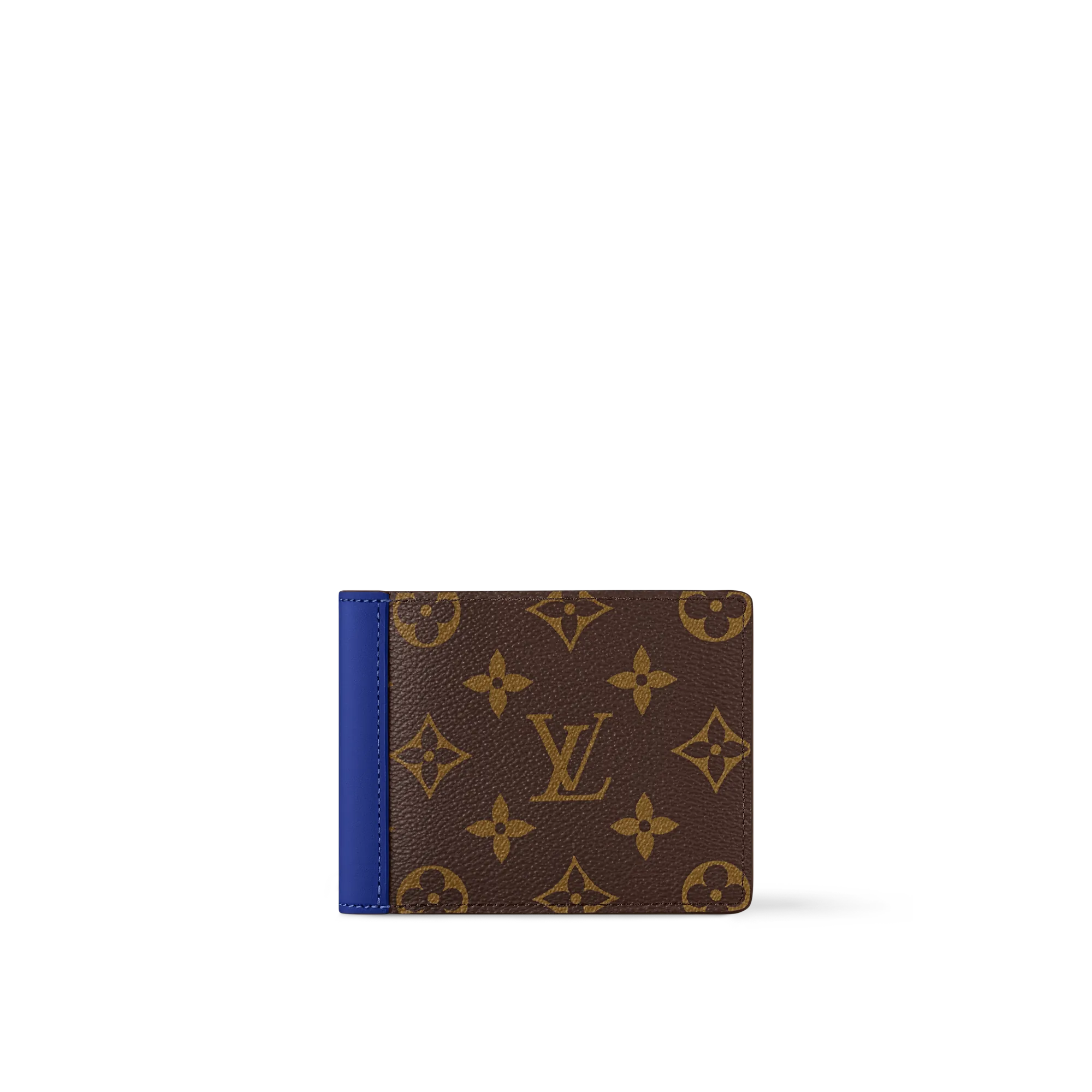 Louis Vuitton Multiple Wallet Monogram Macassar Canvas - Men - Small Leather Goods M12835 Indigo Blue