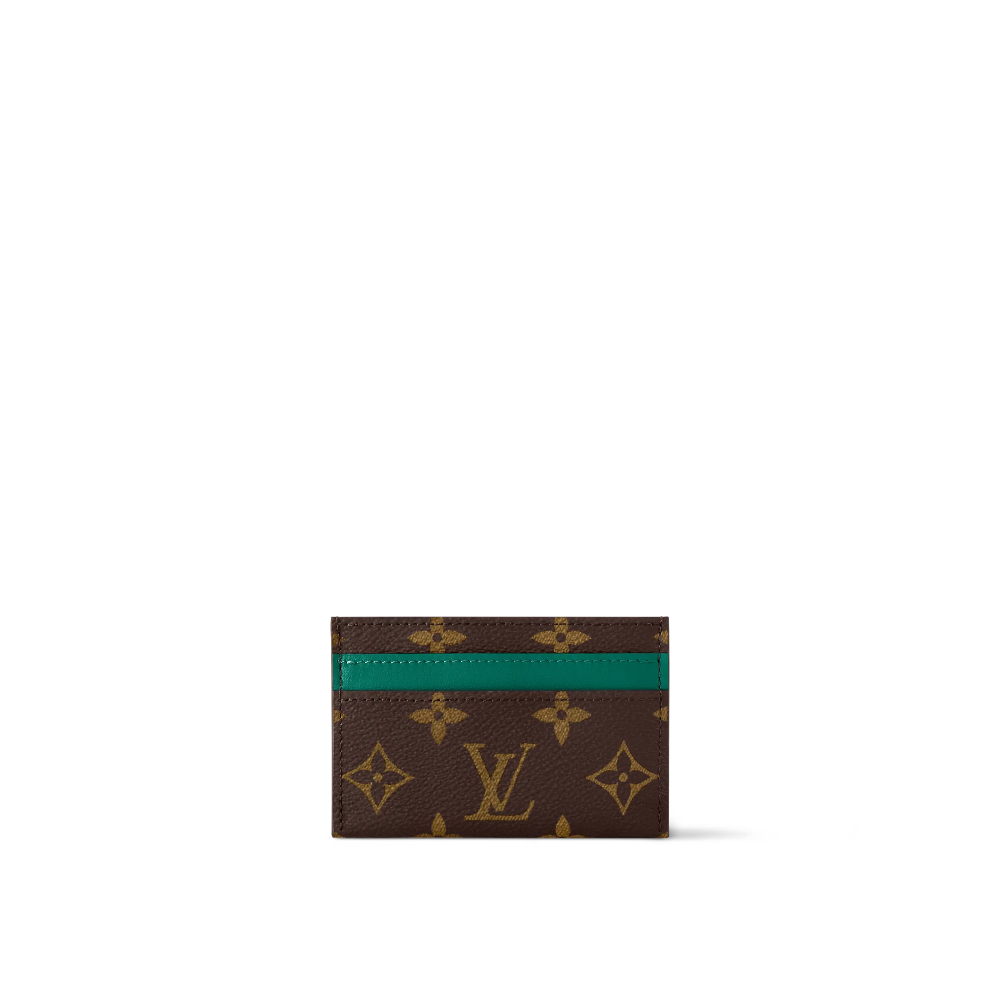 Louis Vuitton Double Card Holder Monogram Macassar Canvas - Men - Small Leather Goods M12839 Borneo Green Louis Vuitton Double Card Holder Monogram Macassar Canvas - Men - Small Leather Goods M12839 Borneo Green