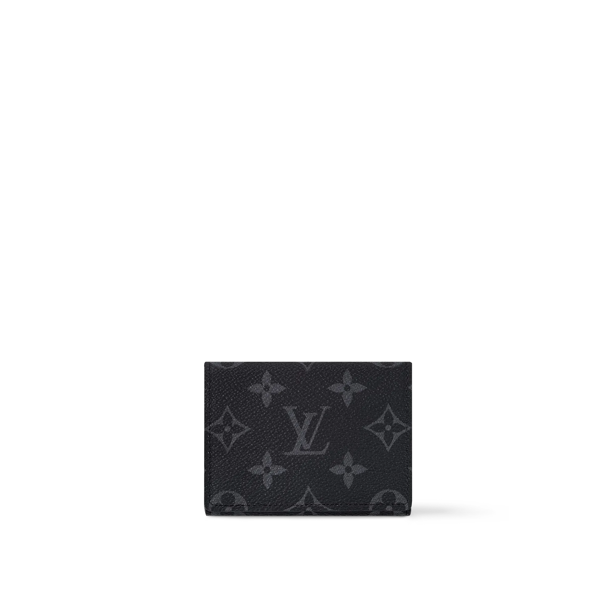 Louis Vuitton Envelope Business Card Holder Monogram Eclipse Canvas - Men - Small Leather Goods M12874