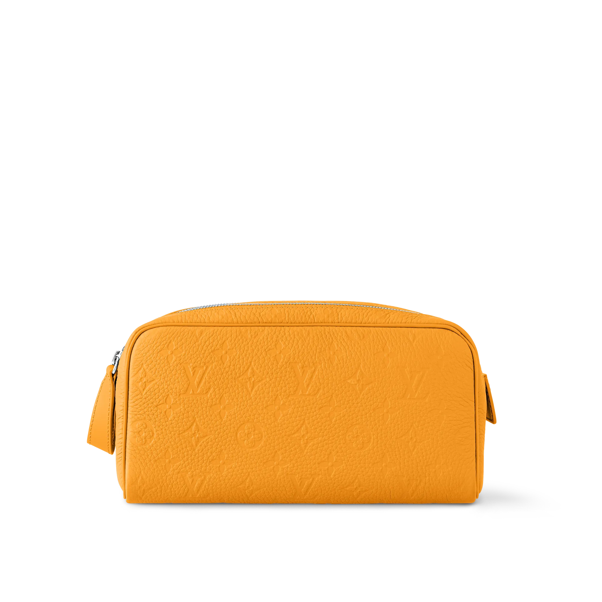Louis Vuitton Dopp Kit Taurillon Monogram - Men - Travel M13009 Safran Yellow