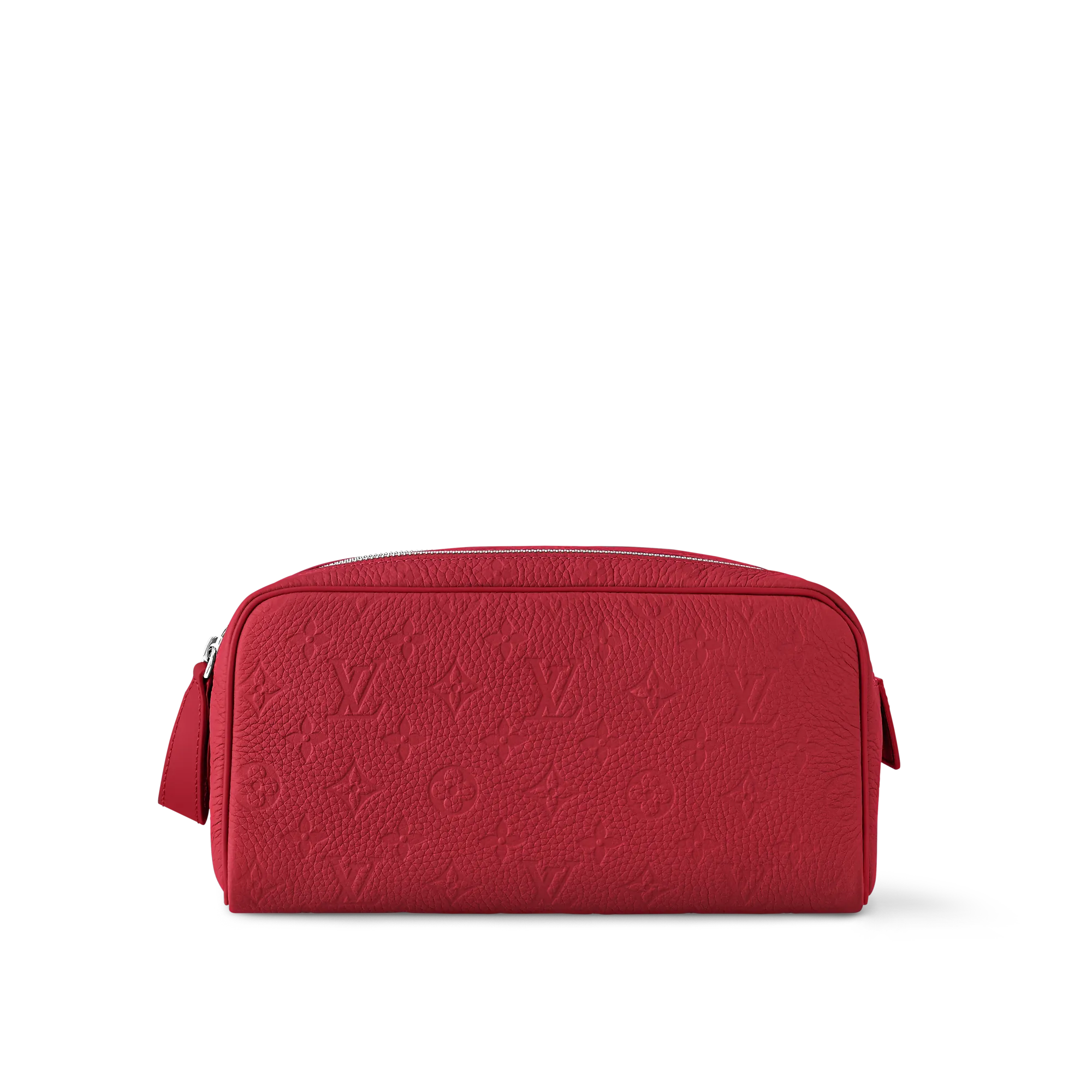 Louis Vuitton Dopp Kit Taurillon Monogram - Men - Travel M13023 Sari Red